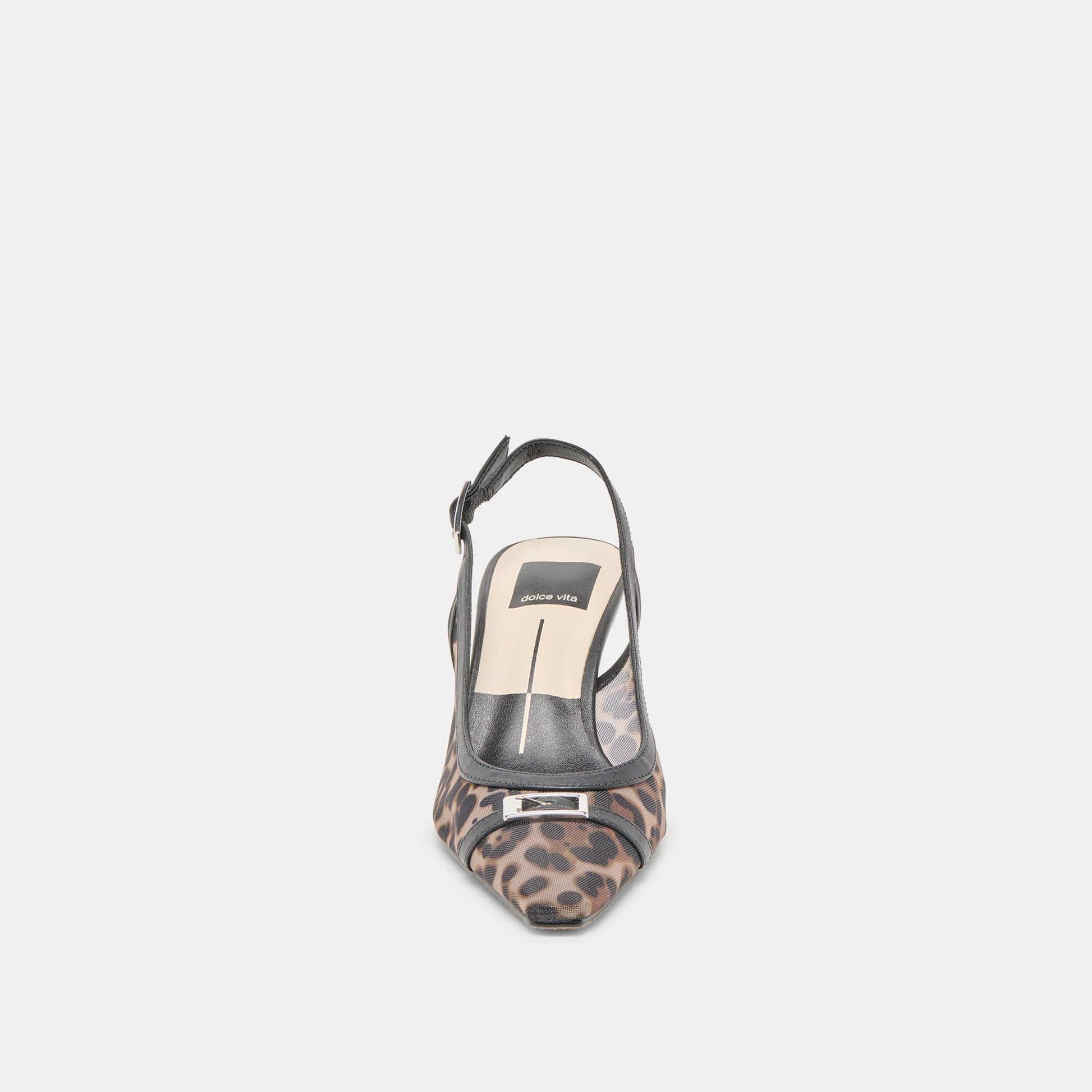 Lorine Leopard Mesh Heels - Dolce Vita