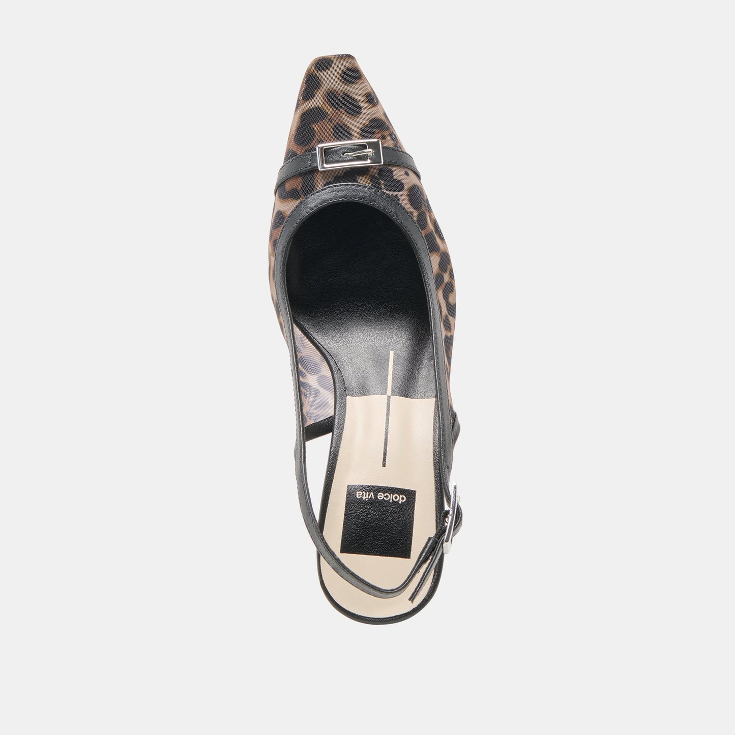 Lorine Leopard Mesh Heels - Dolce Vita