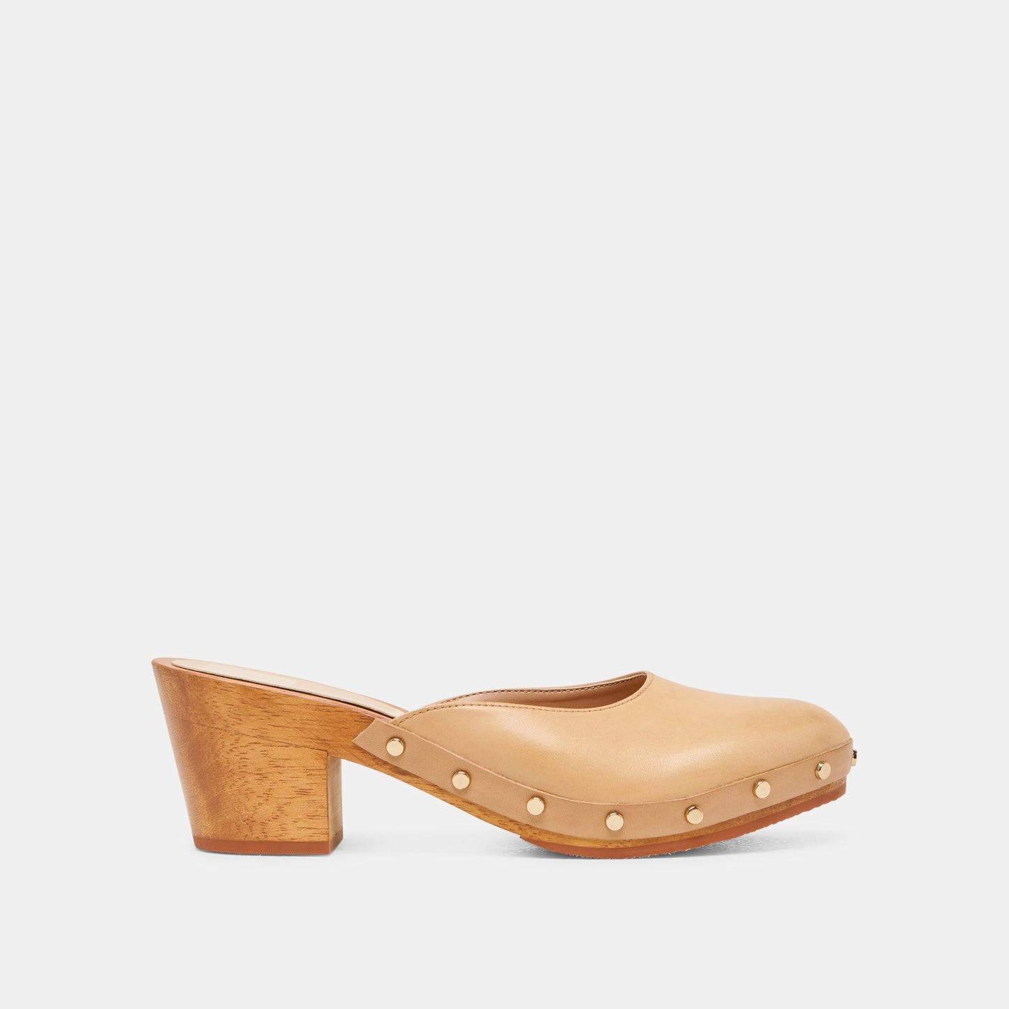 CAMYN HEELS CAFE LEATHER - Dolce Vita