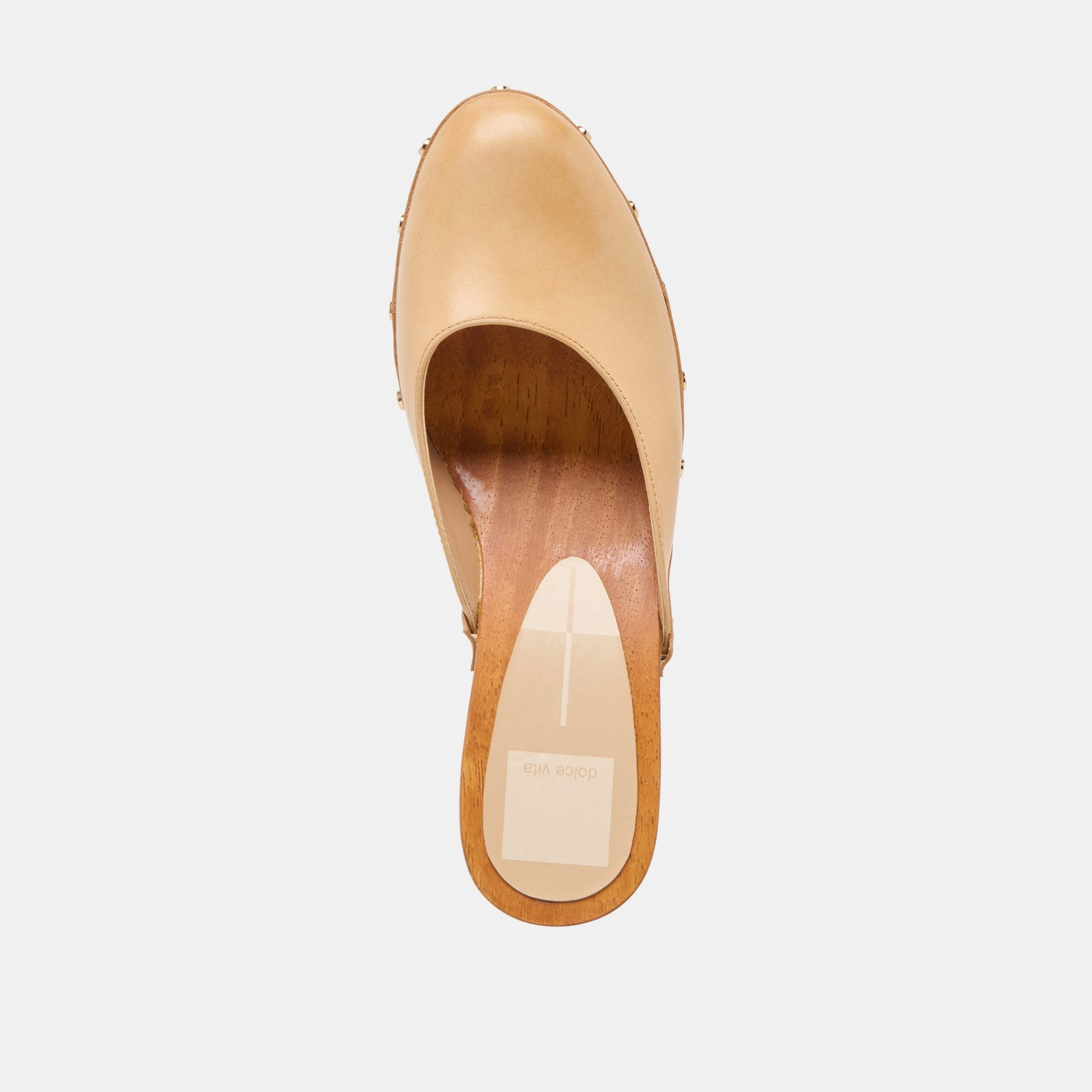 CAMYN HEELS CAFE LEATHER - Dolce Vita