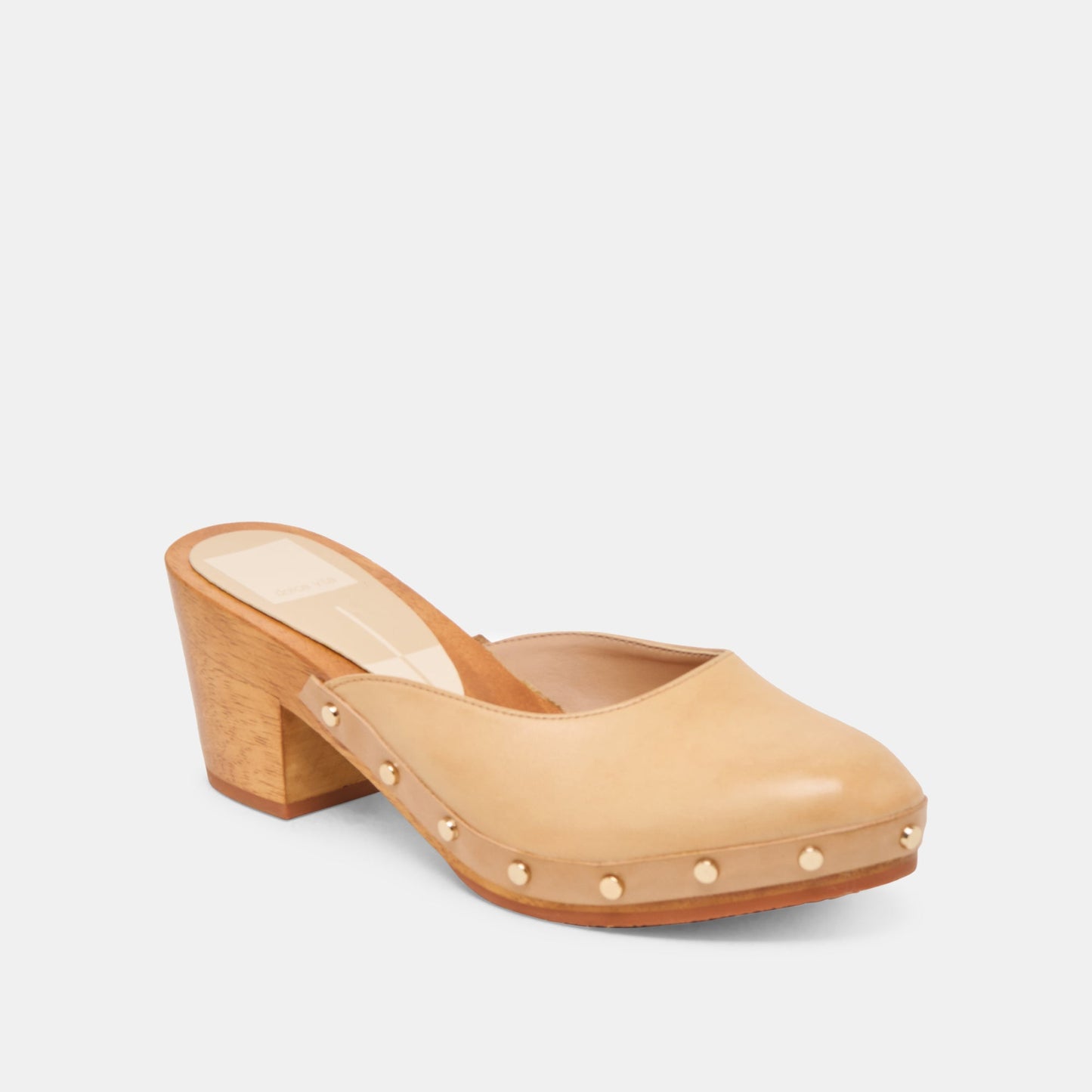 CAMYN HEELS CAFE LEATHER - Dolce Vita