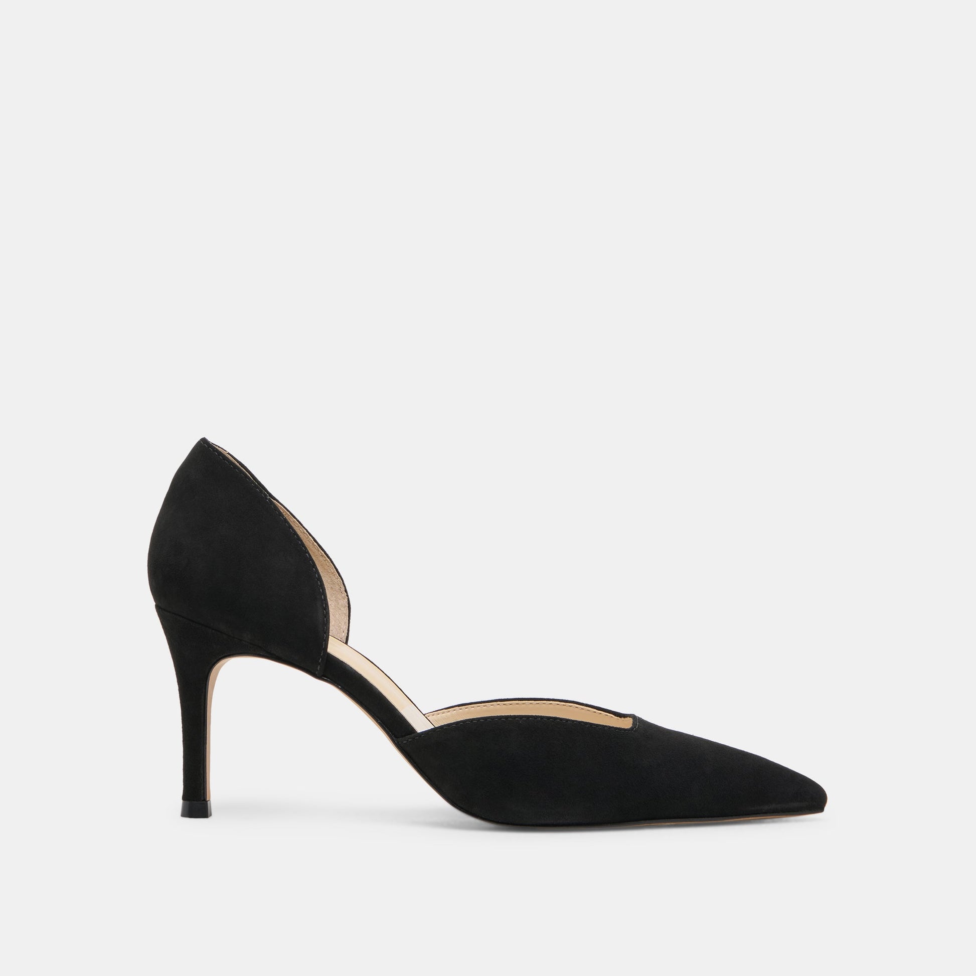 ELOY HEELS ONYX SUEDE - Dolce Vita