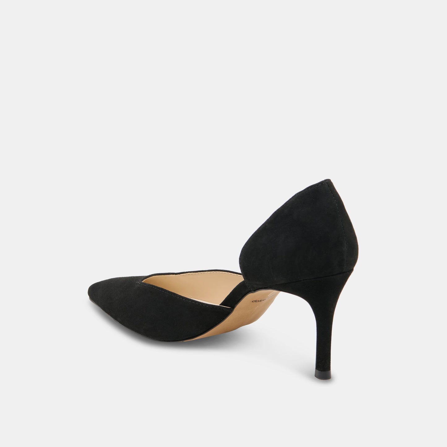 ELOY HEELS ONYX SUEDE - Dolce Vita
