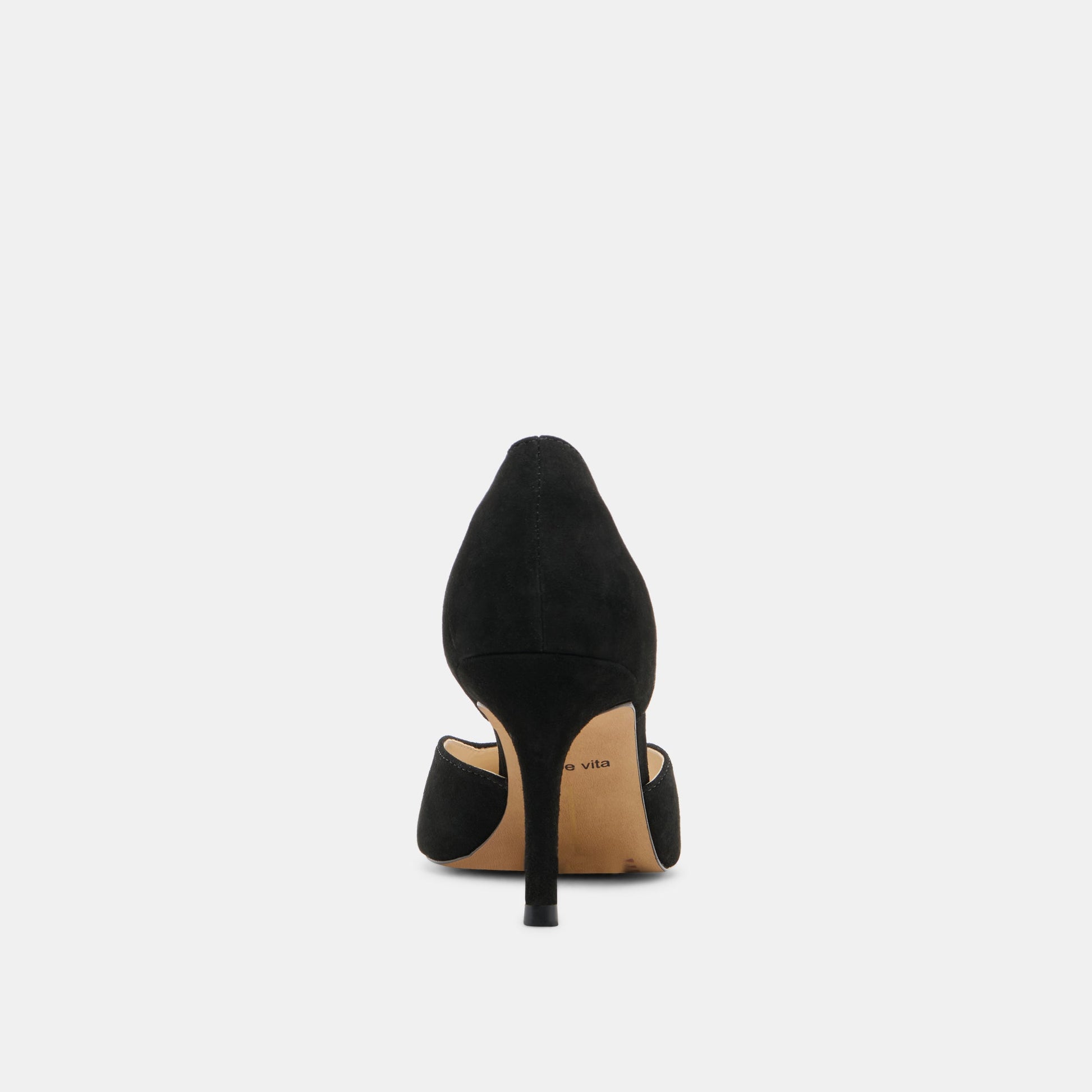 ELOY HEELS ONYX SUEDE - Dolce Vita