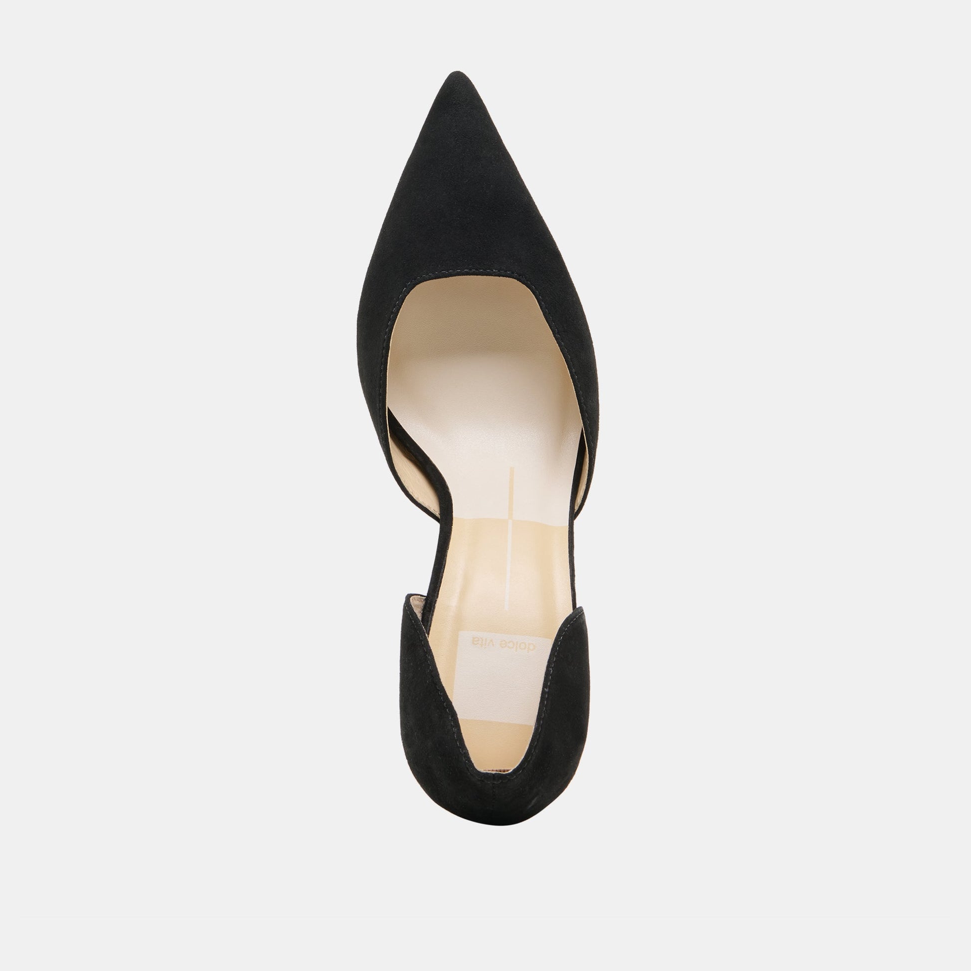ELOY HEELS ONYX SUEDE - Dolce Vita