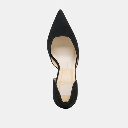 ELOY HEELS ONYX SUEDE - Dolce Vita
