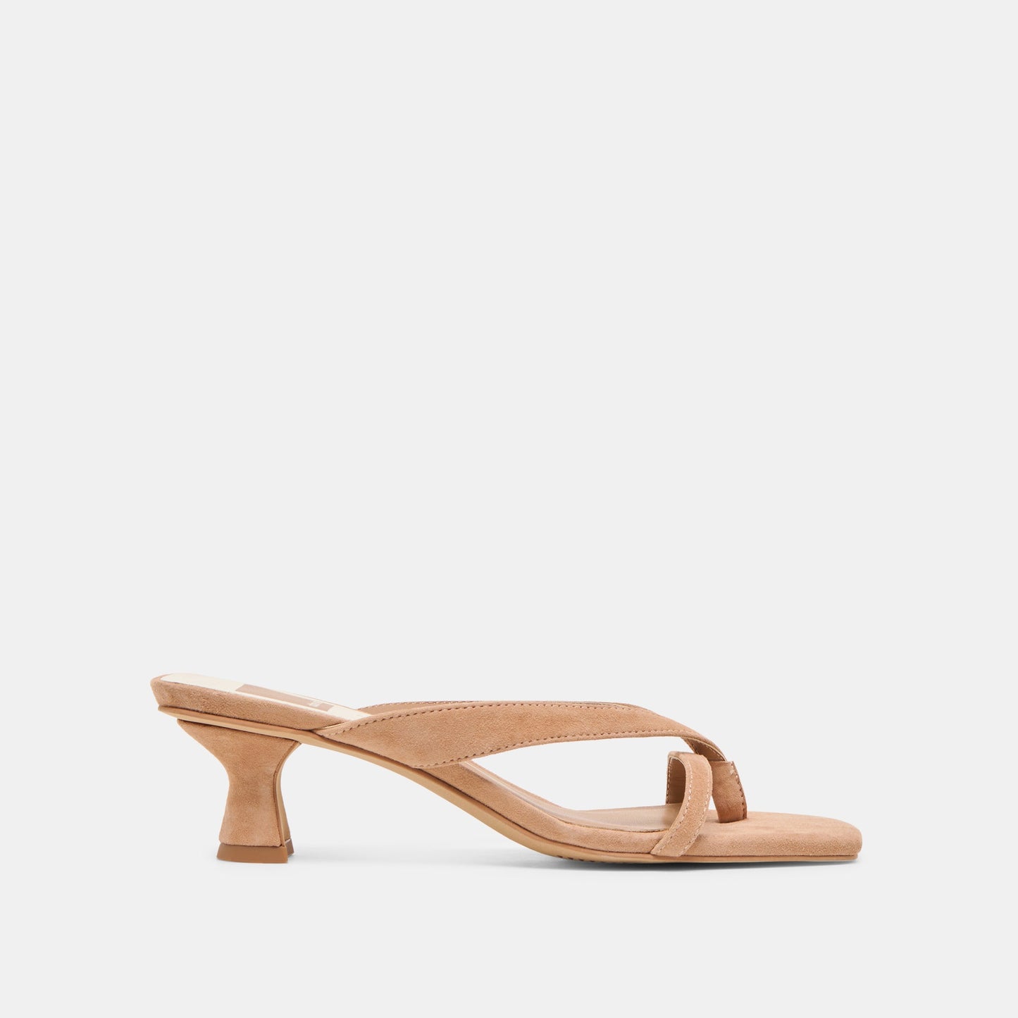 Brevel Toffee Suede Heels - Dolce Vita