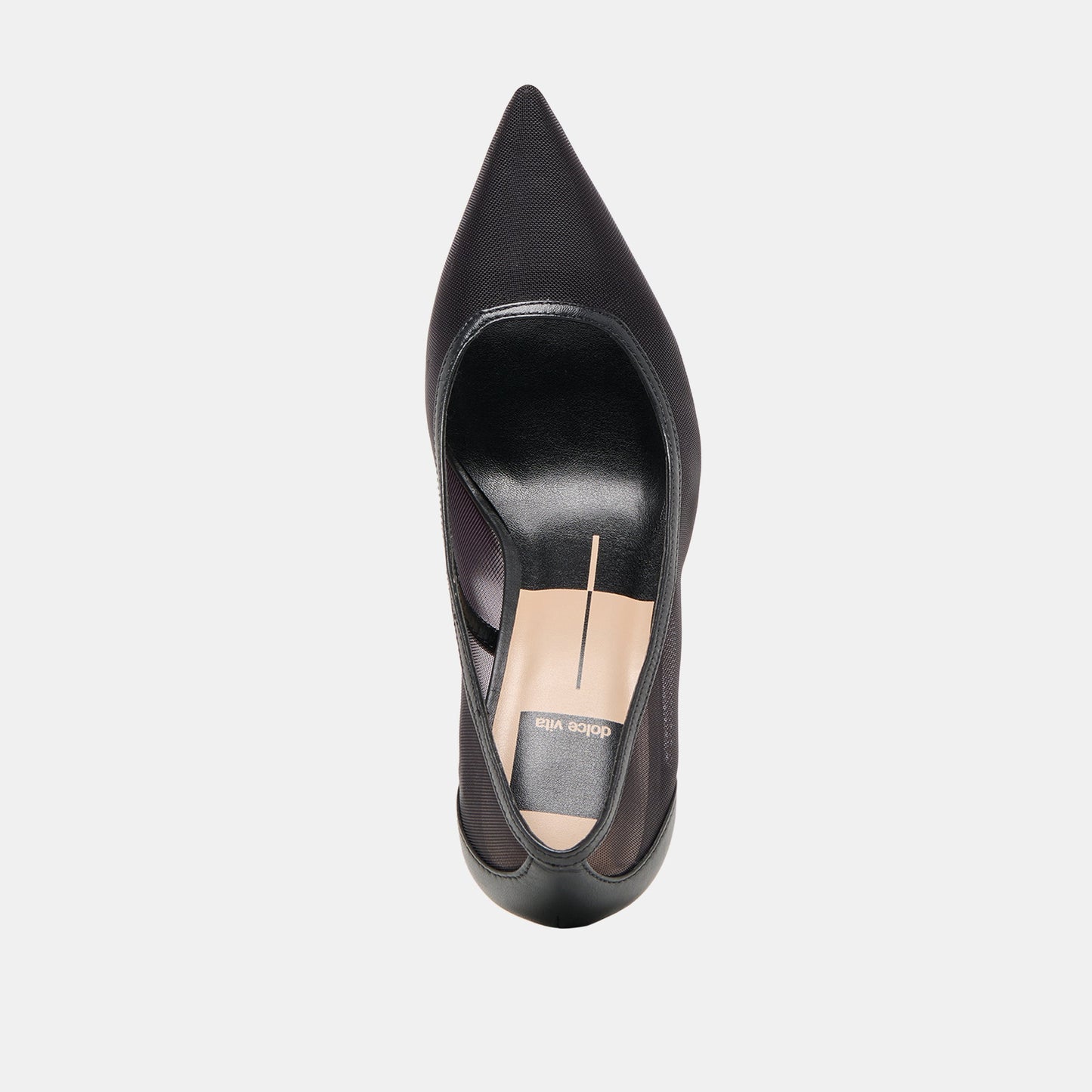 Malory Onyx Mesh Heels - Dolce Vita