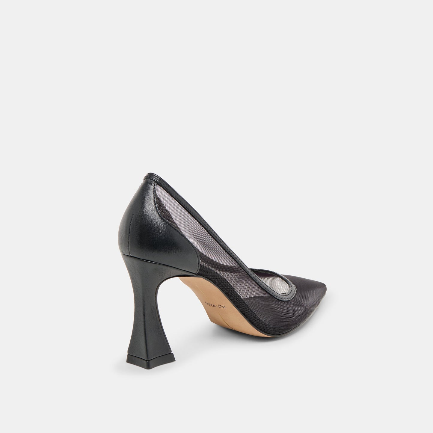 Malory Onyx Mesh Heels - Dolce Vita