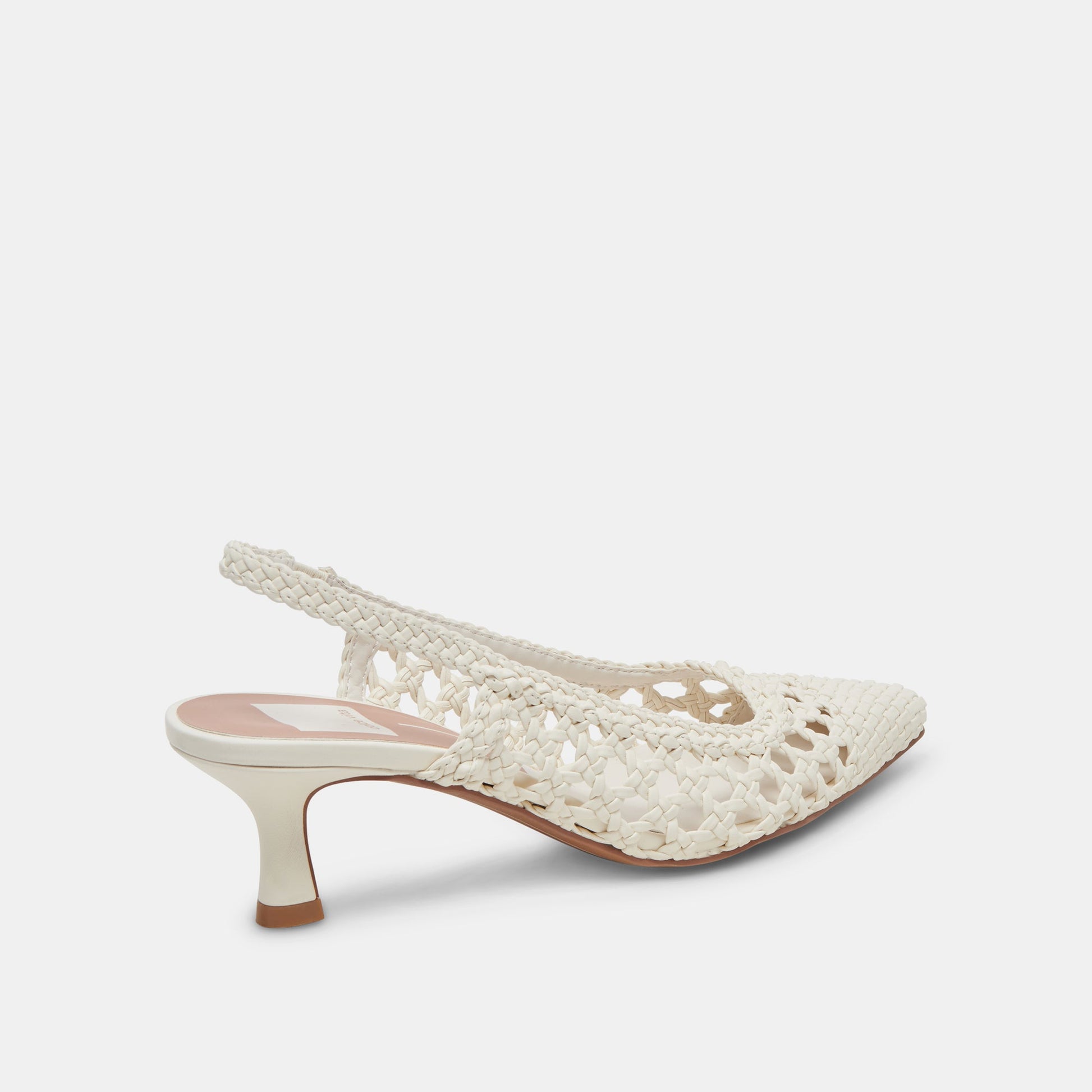 OLYMPA HEELS WHITE STELLA - Dolce Vita