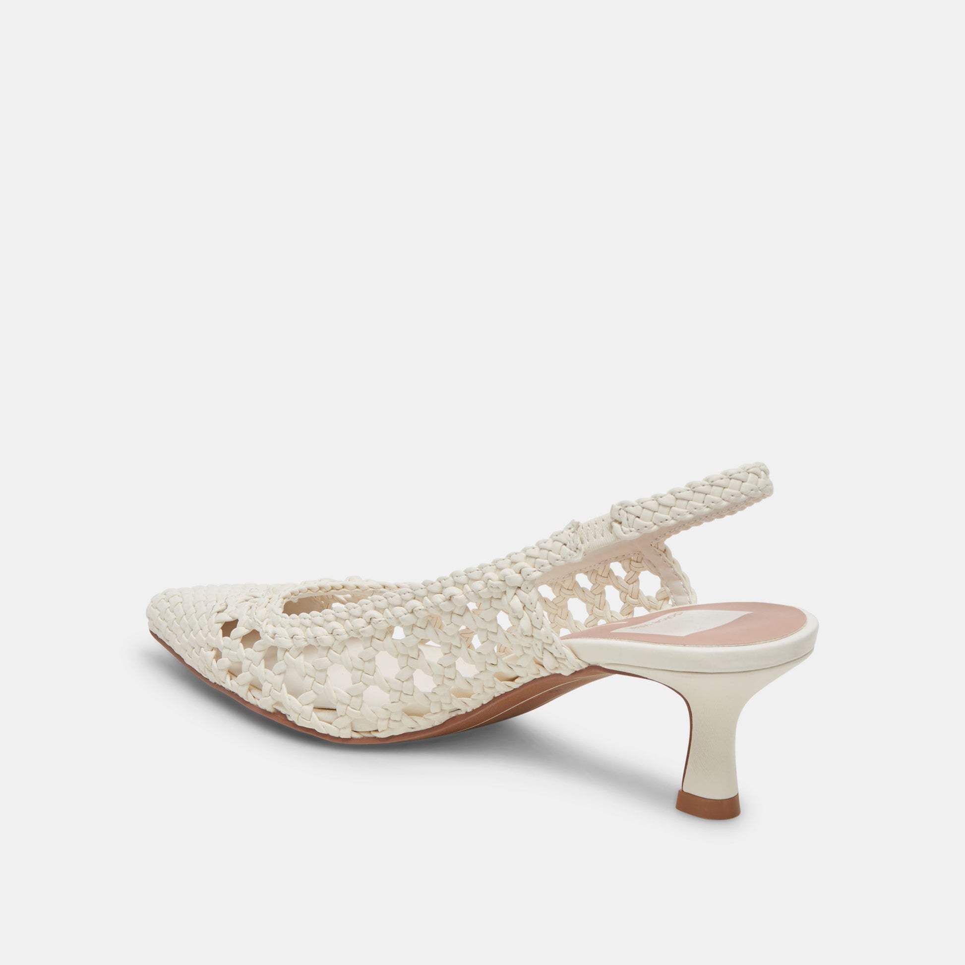 OLYMPA HEELS WHITE STELLA - Dolce Vita