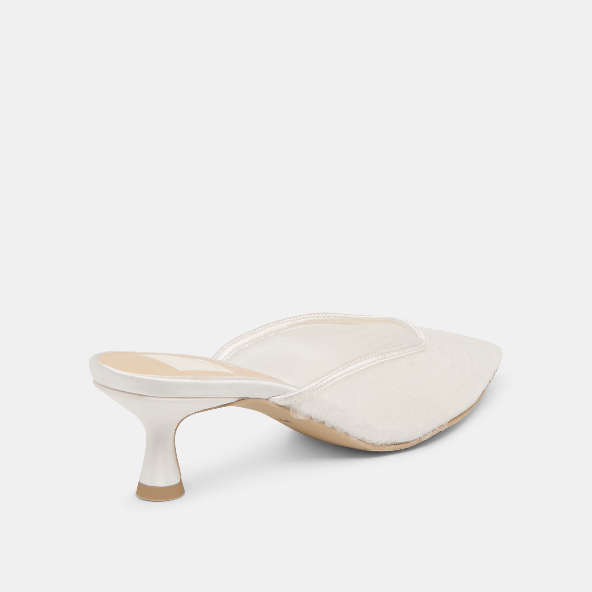 Cleo Ivory Sequin Heels - Dolce Vita