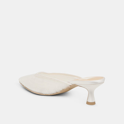 Cleo Ivory Sequin Heels - Dolce Vita