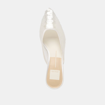 Cleo Ivory Sequin Heels - Dolce Vita