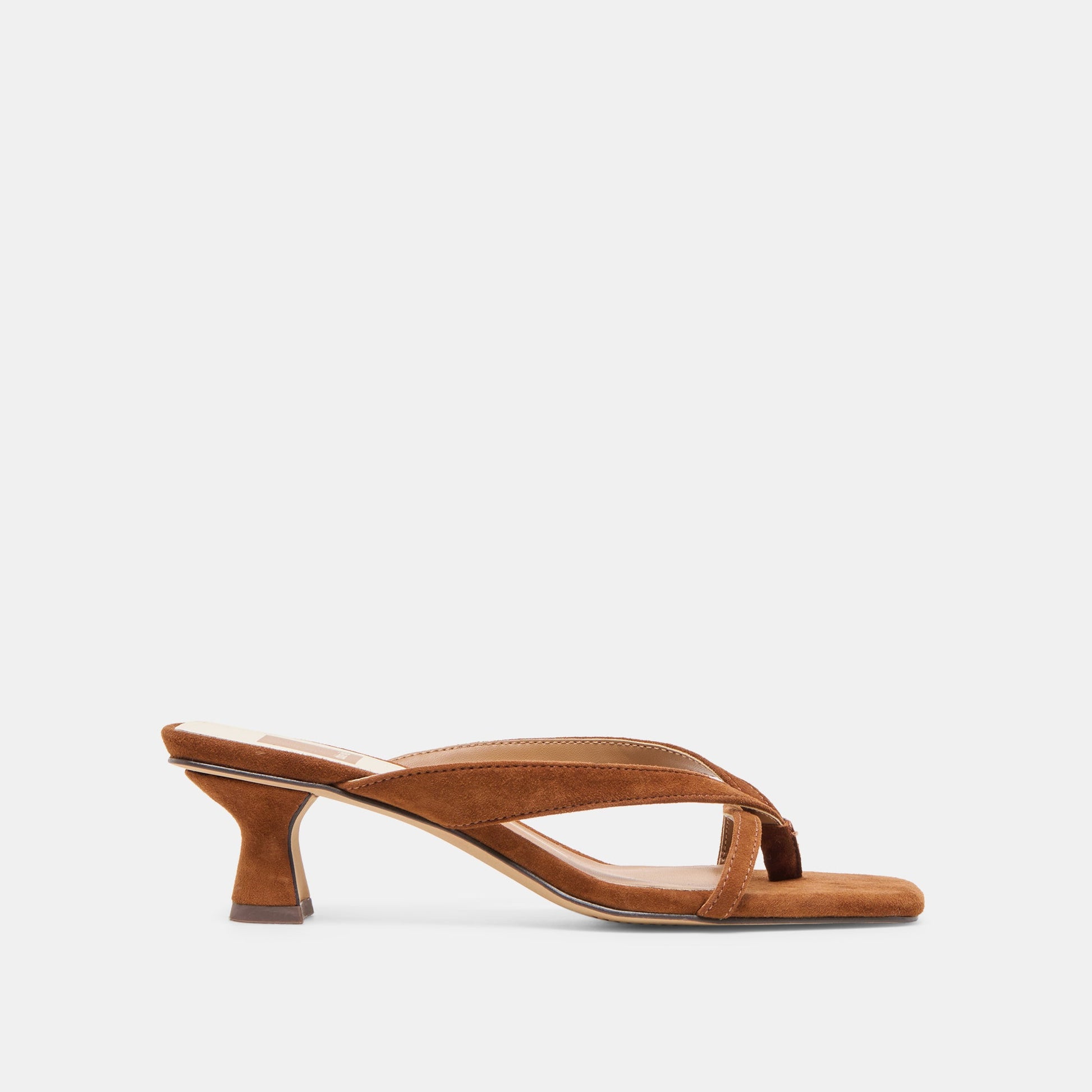Brevel Dk Brown Suede Heels - Dolce Vita