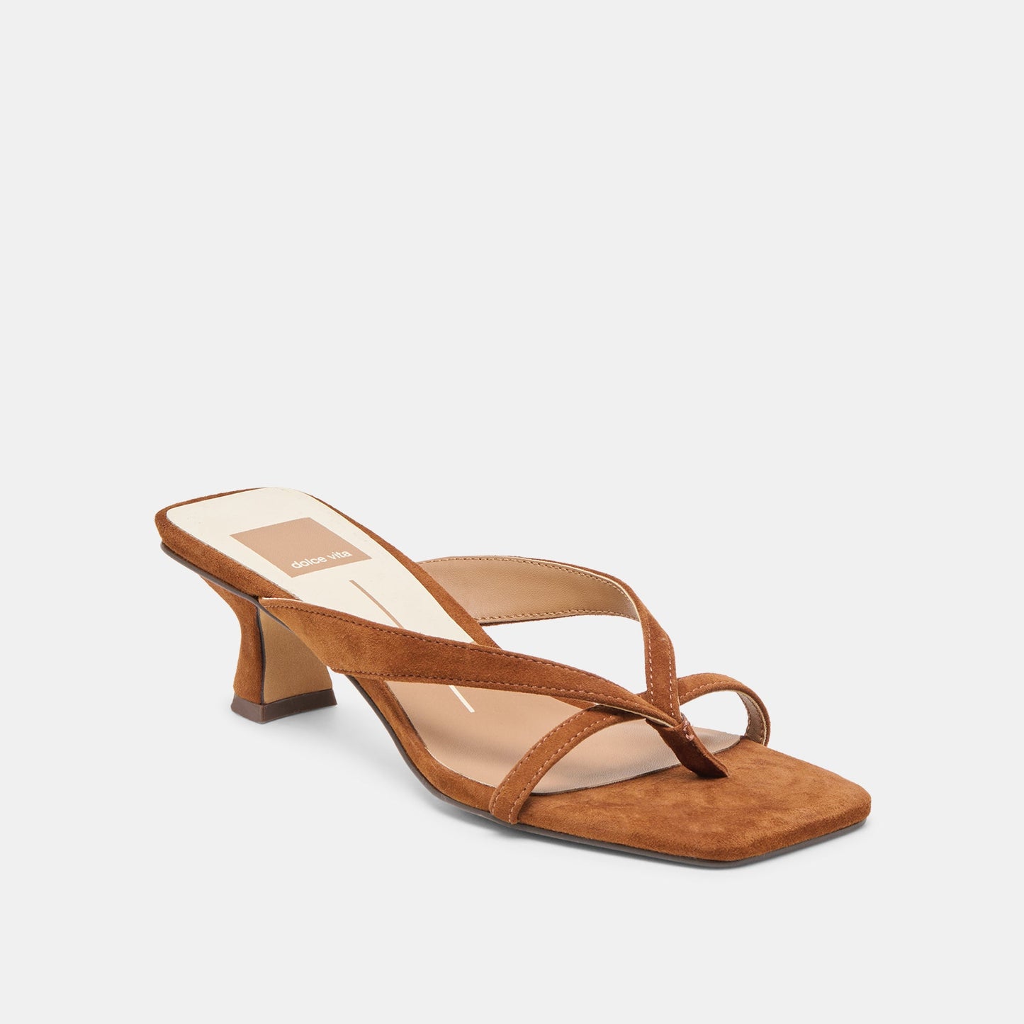 Brevel Dk Brown Suede Heels - Dolce Vita
