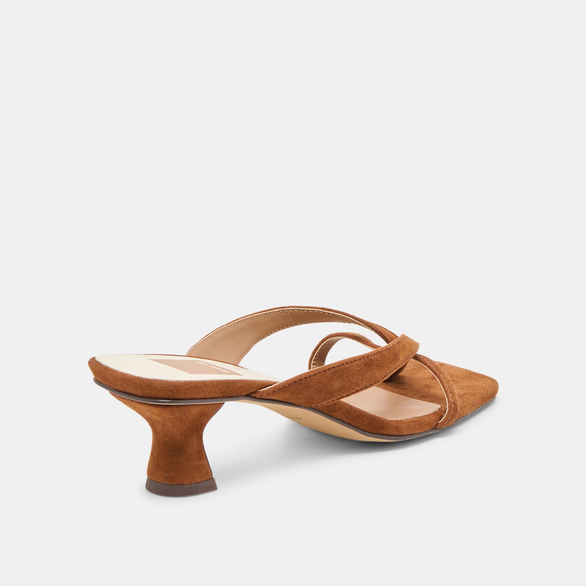 Brevel Dk Brown Suede Heels - Dolce Vita