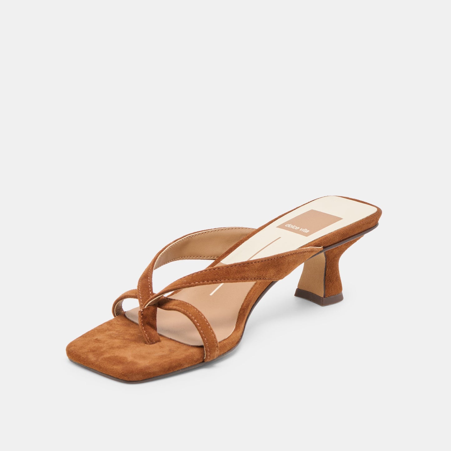 Brevel Dk Brown Suede Heels - Dolce Vita