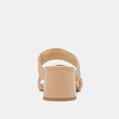 Barnet Light Tan Leather Heels - Dolce Vita