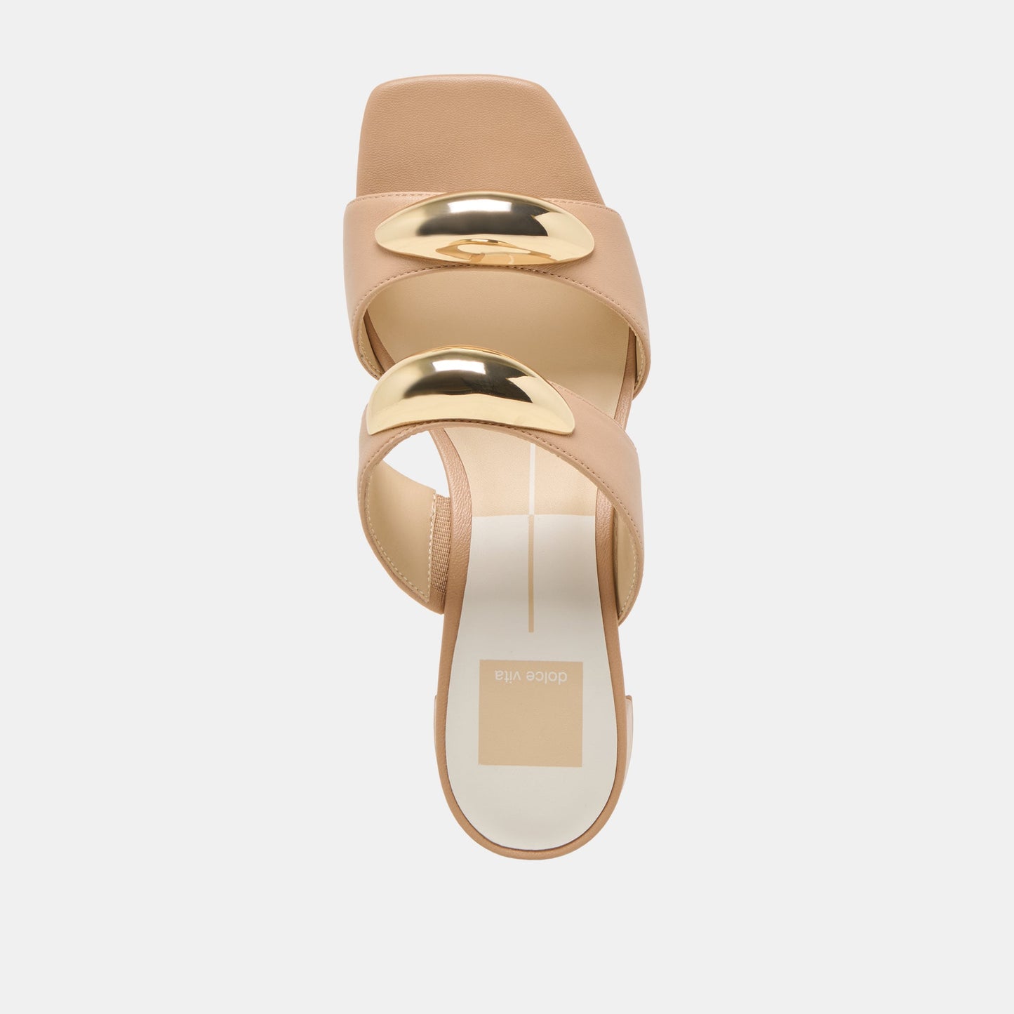 Barnet Light Tan Leather Heels - Dolce Vita