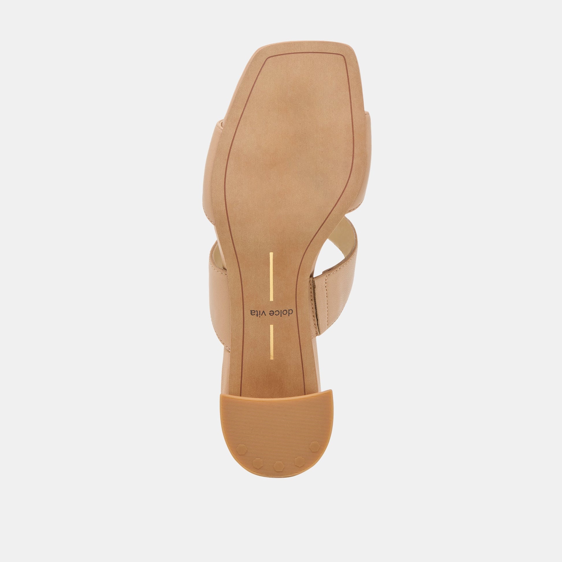 Barnet Light Tan Leather Heels - Dolce Vita
