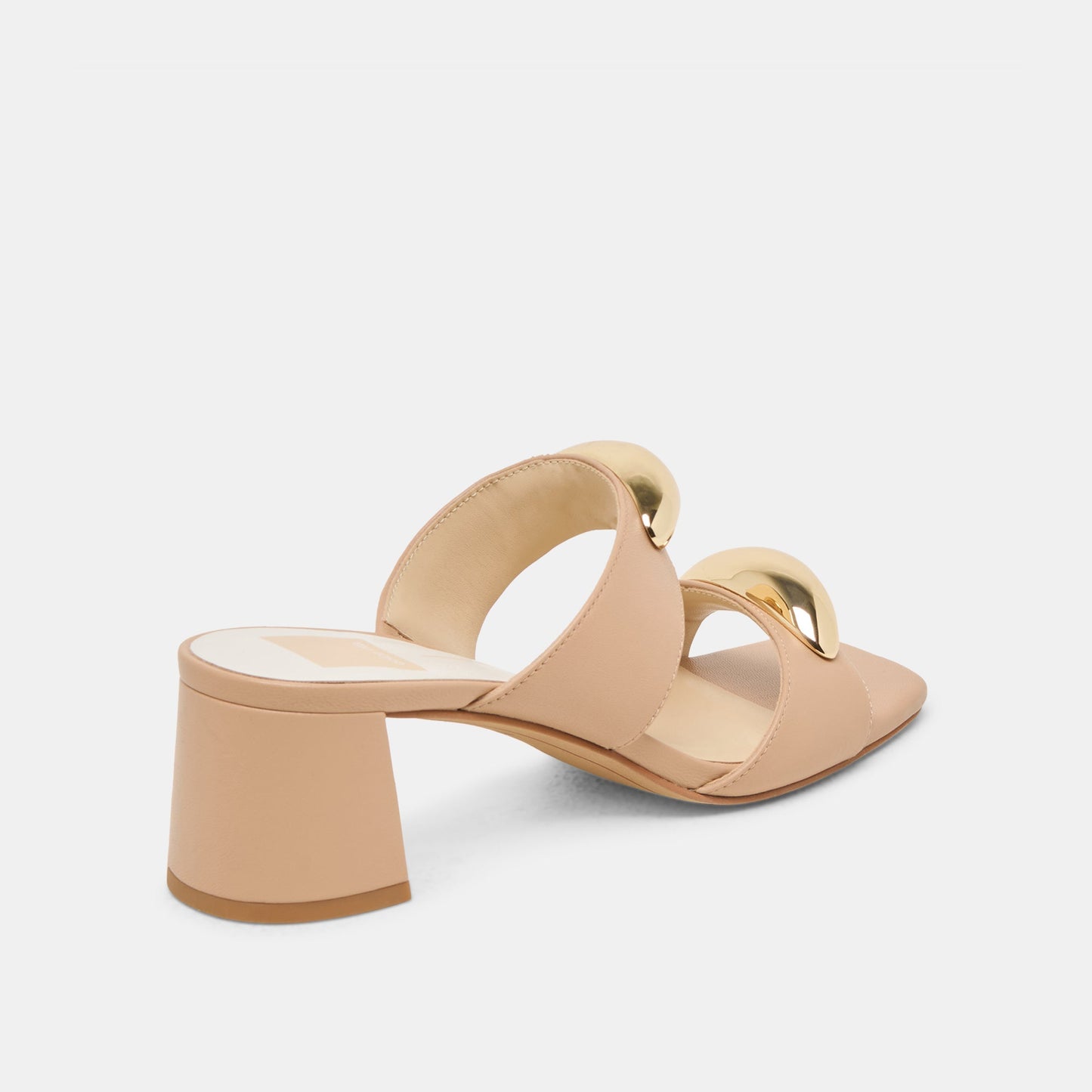 Barnet Light Tan Leather Heels - Dolce Vita