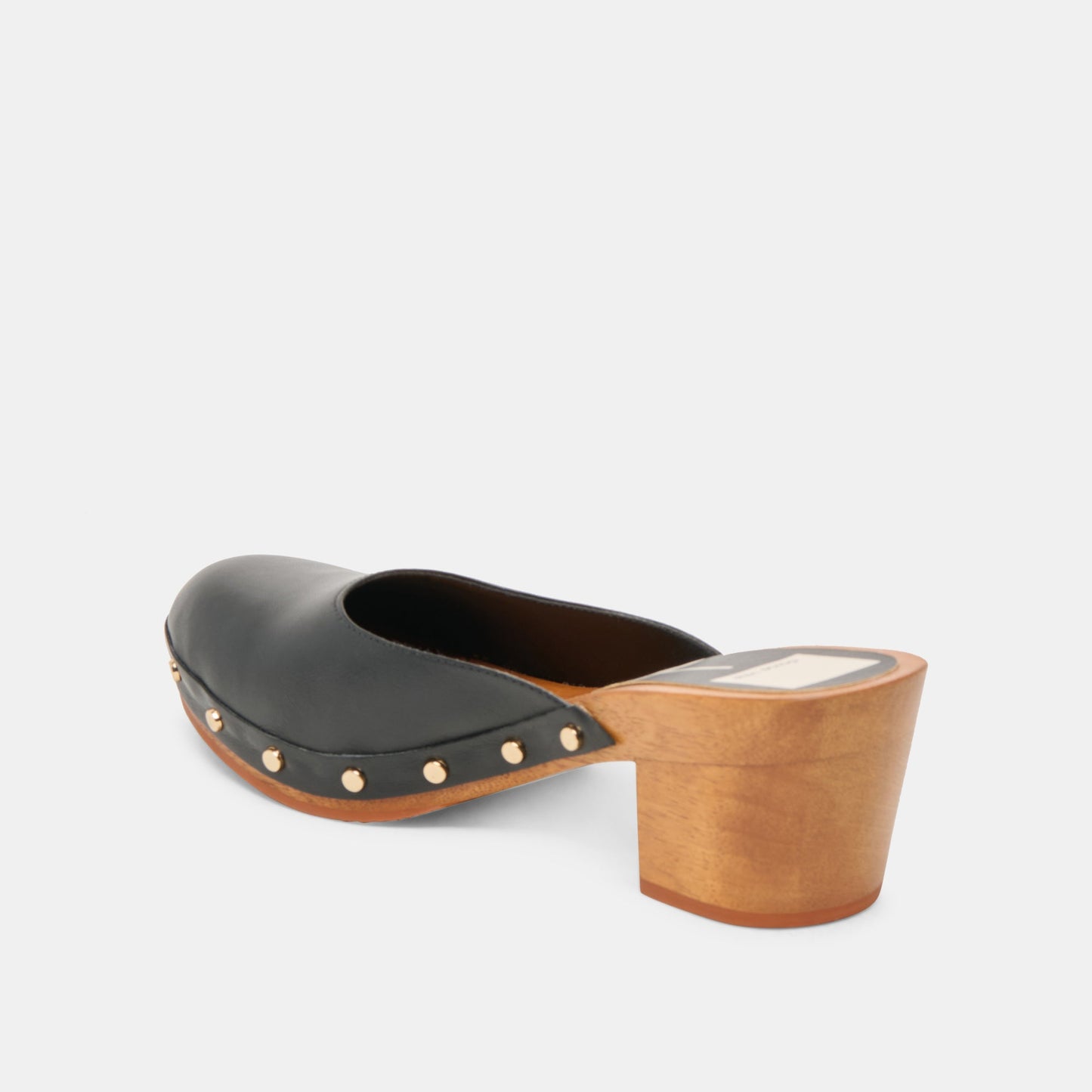CAMYN HEELS BLACK LEATHER - Dolce Vita