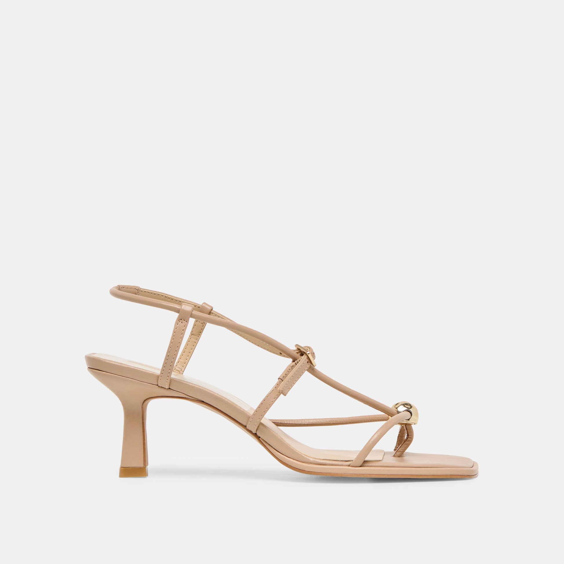 Mylee Light Tan Leather Heels - Dolce Vita