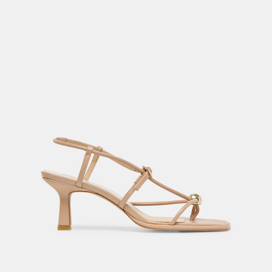 Mylee Light Tan Leather Heels - Dolce Vita