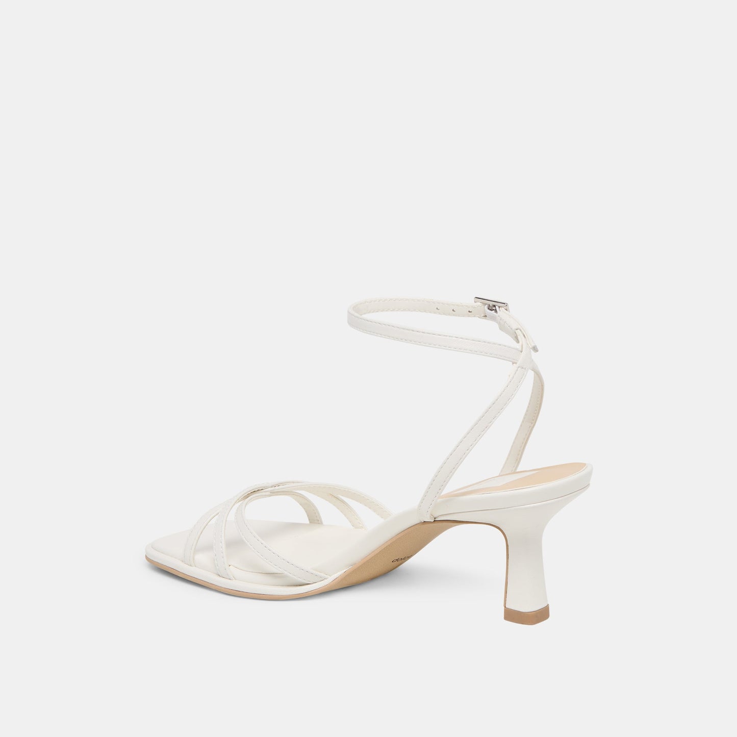 Manji True White Leather Heels - Dolce Vita