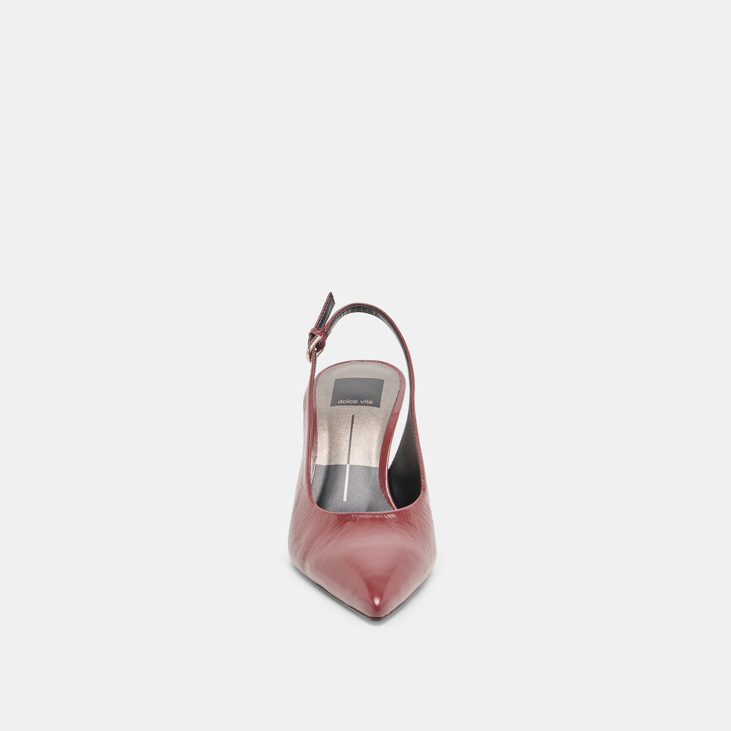 Elasi Oxblood Crinkle Heels - Dolce Vita