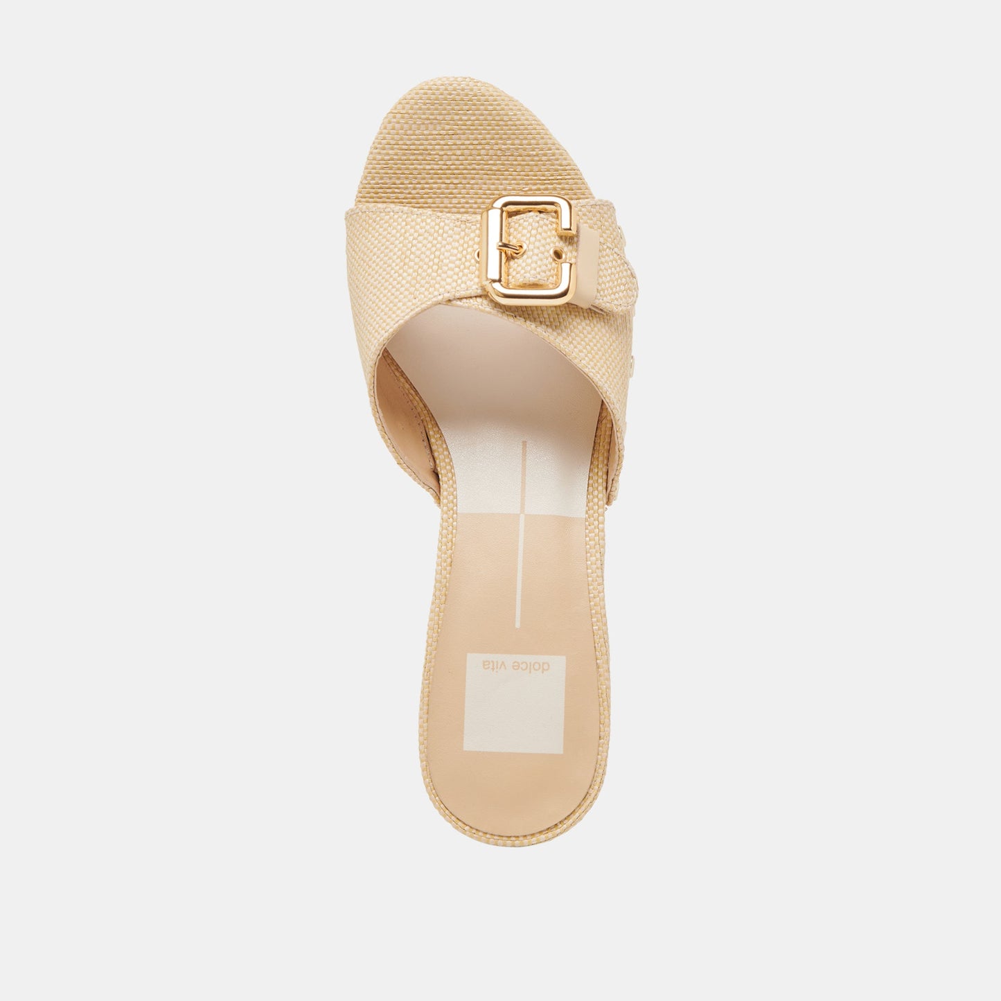 YALAH HEELS LT NATURAL RAFFIA - Dolce Vita