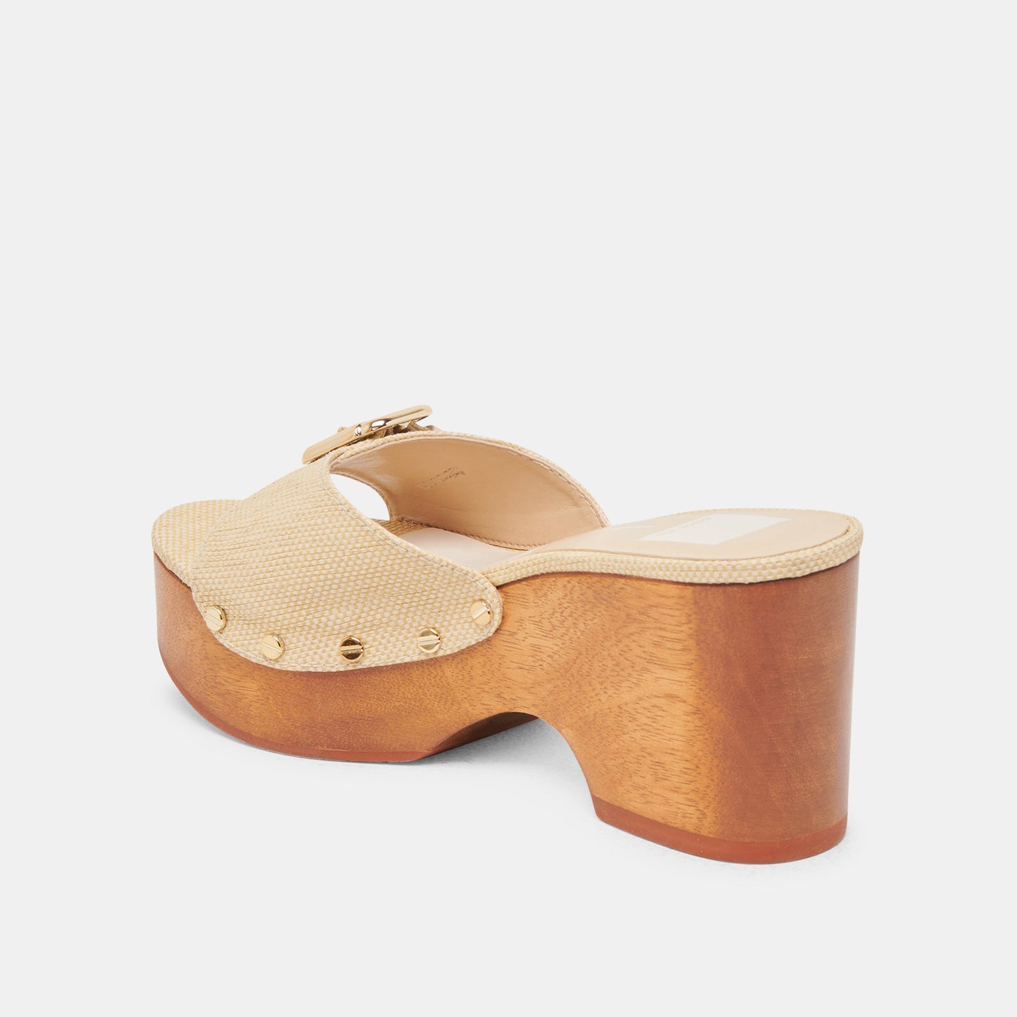 YALAH HEELS LT NATURAL RAFFIA - Dolce Vita