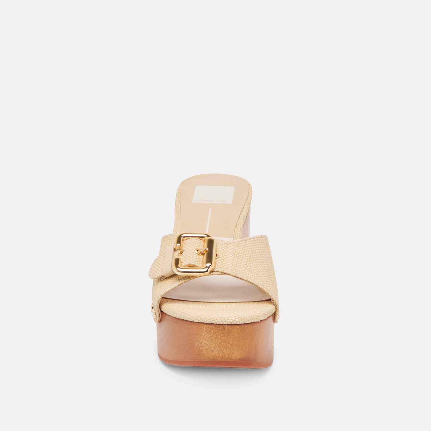 YALAH HEELS LT NATURAL RAFFIA - Dolce Vita
