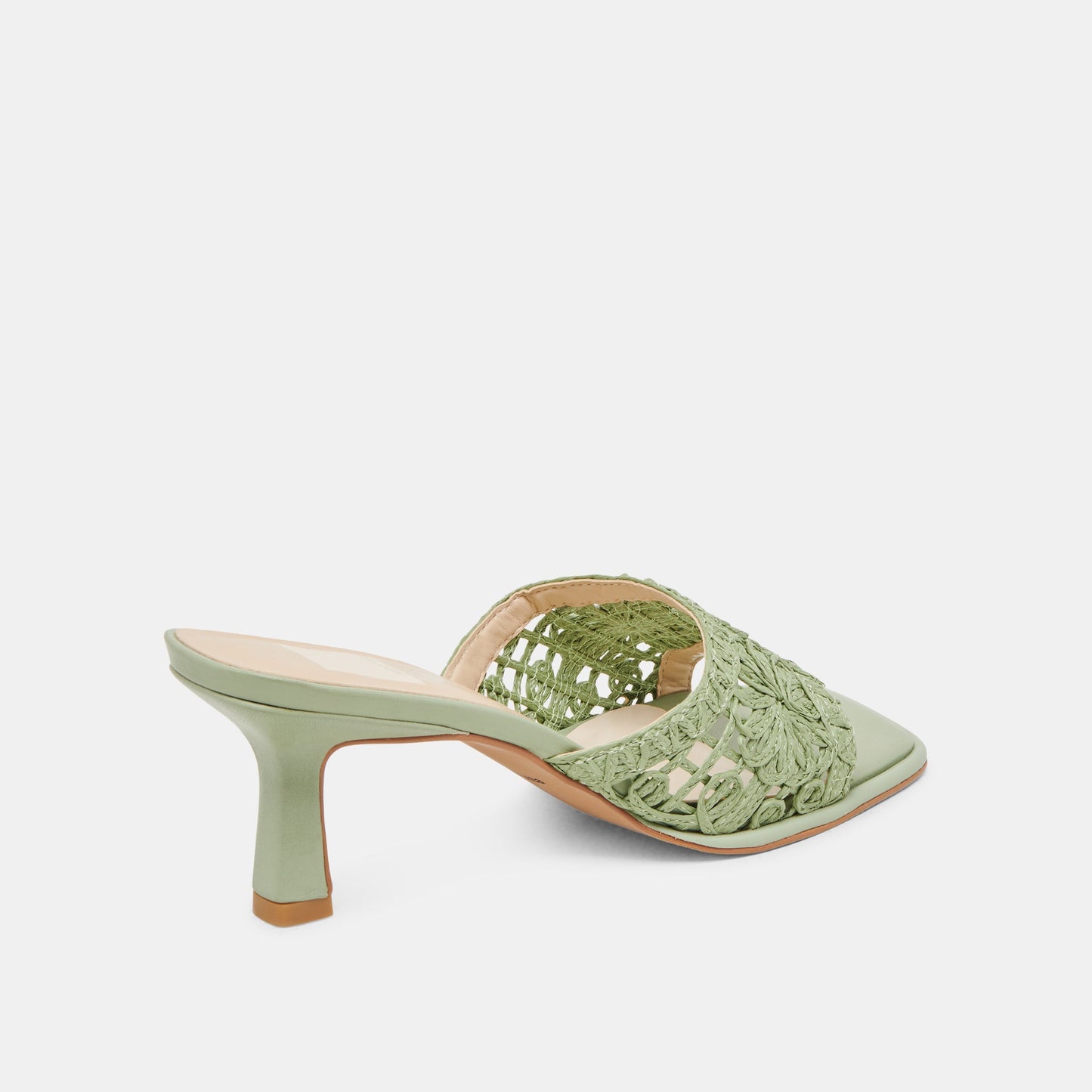 MAYLAH HEELS SAGE MACRAME - Dolce Vita