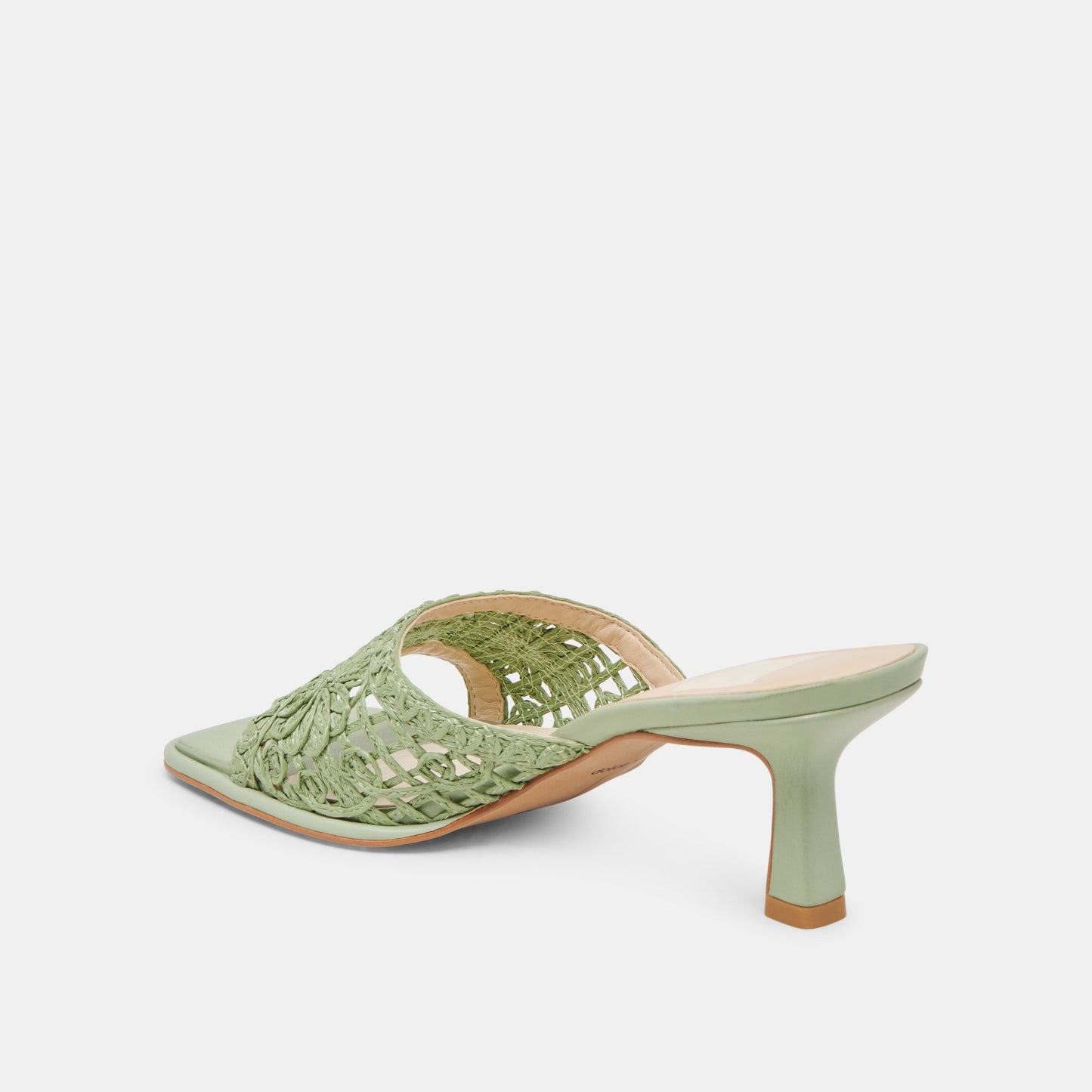 MAYLAH HEELS SAGE MACRAME - Dolce Vita