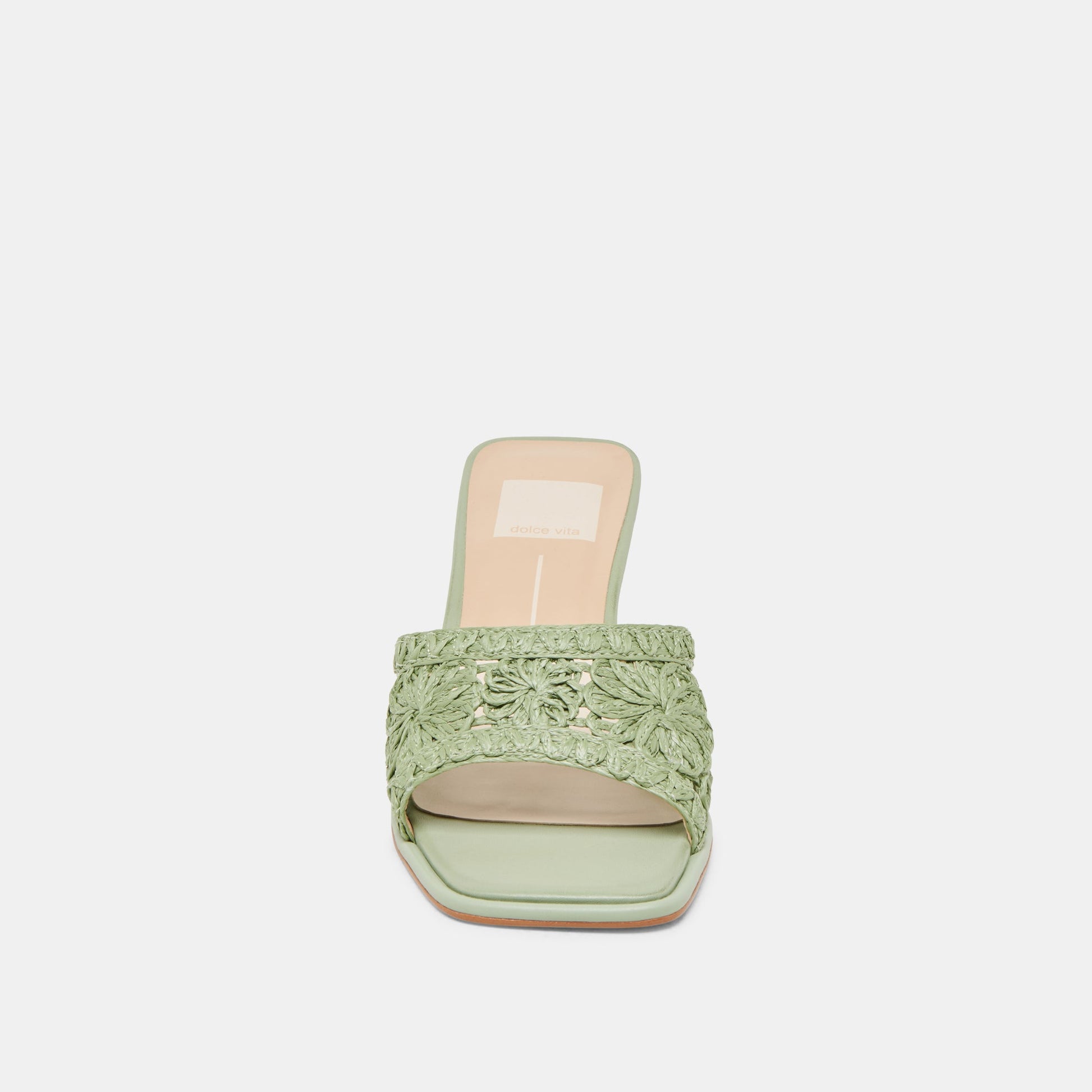 MAYLAH HEELS SAGE MACRAME - Dolce Vita