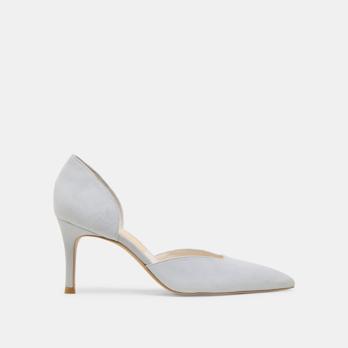 ELOY HEELS LIGHT BLUE SUEDE - Dolce Vita