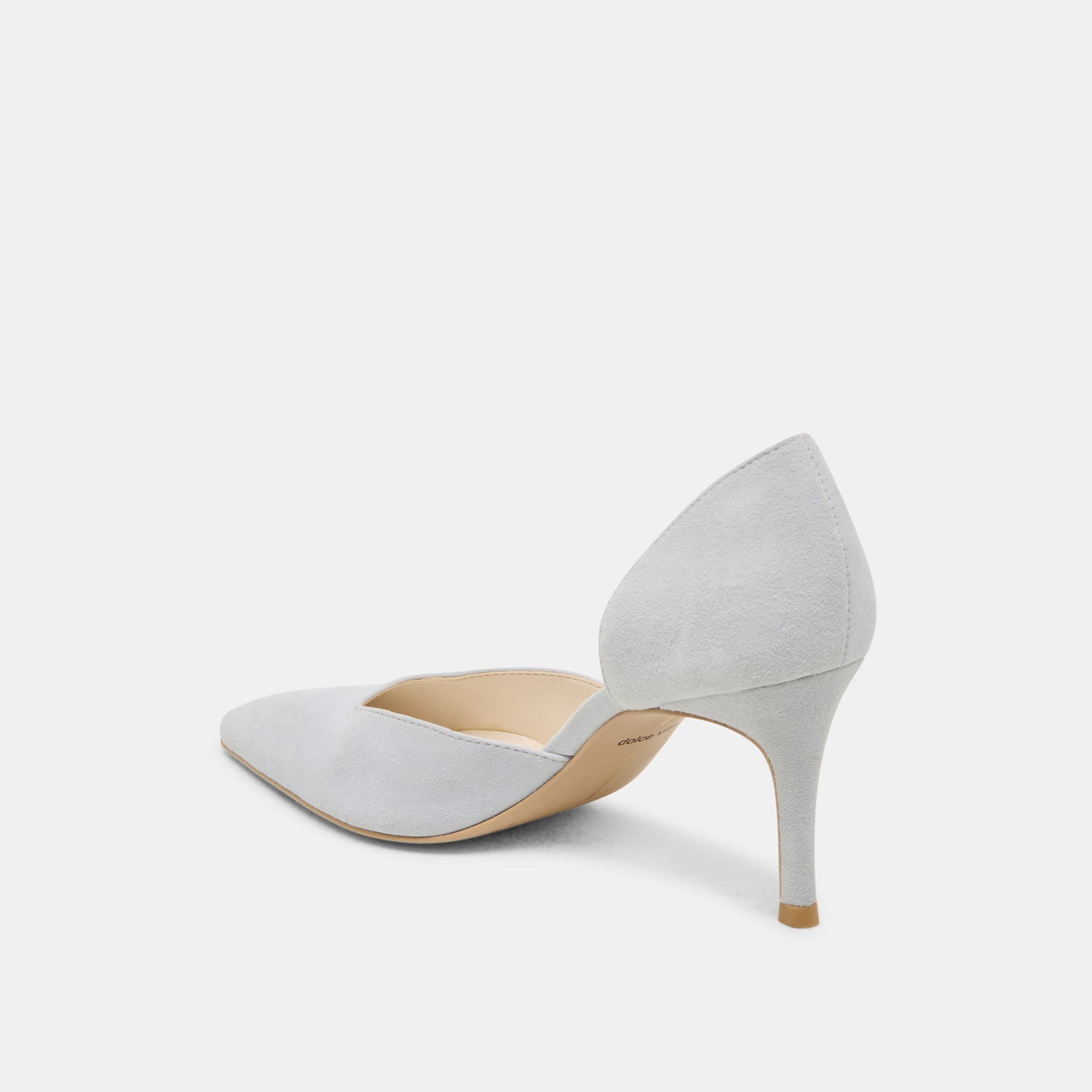 ELOY HEELS LIGHT BLUE SUEDE - Dolce Vita