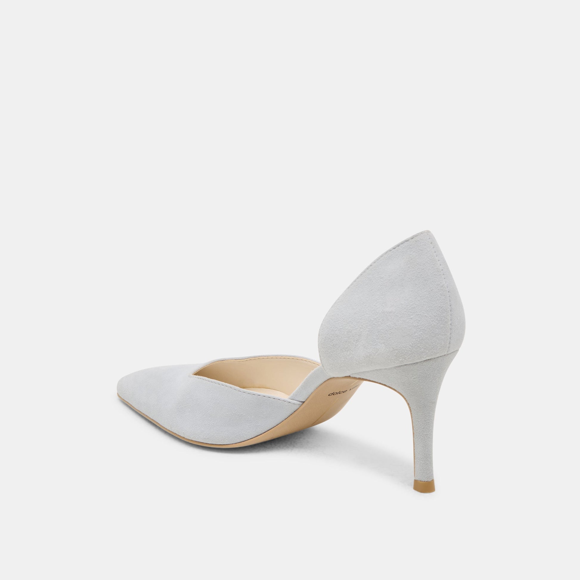 ELOY HEELS LIGHT BLUE SUEDE - Dolce Vita