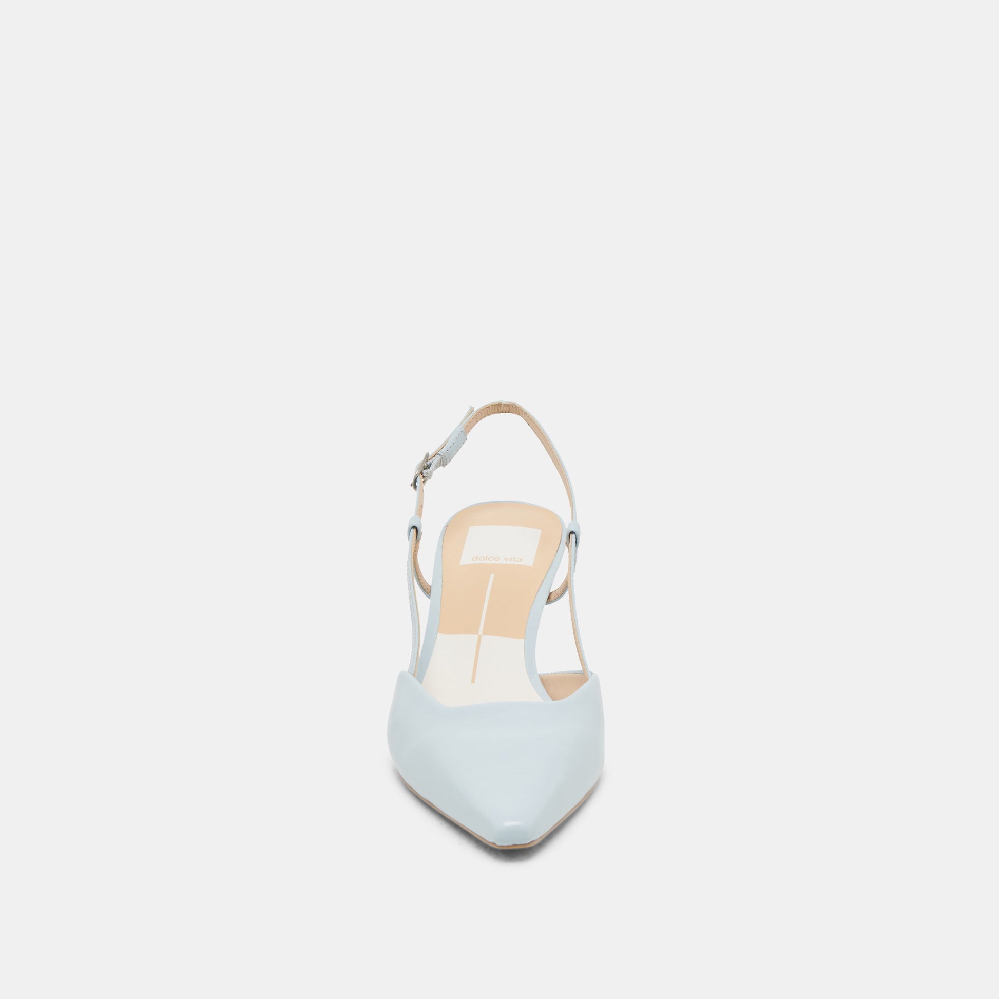 Odela Ice Blue Leather Heels - Dolce Vita