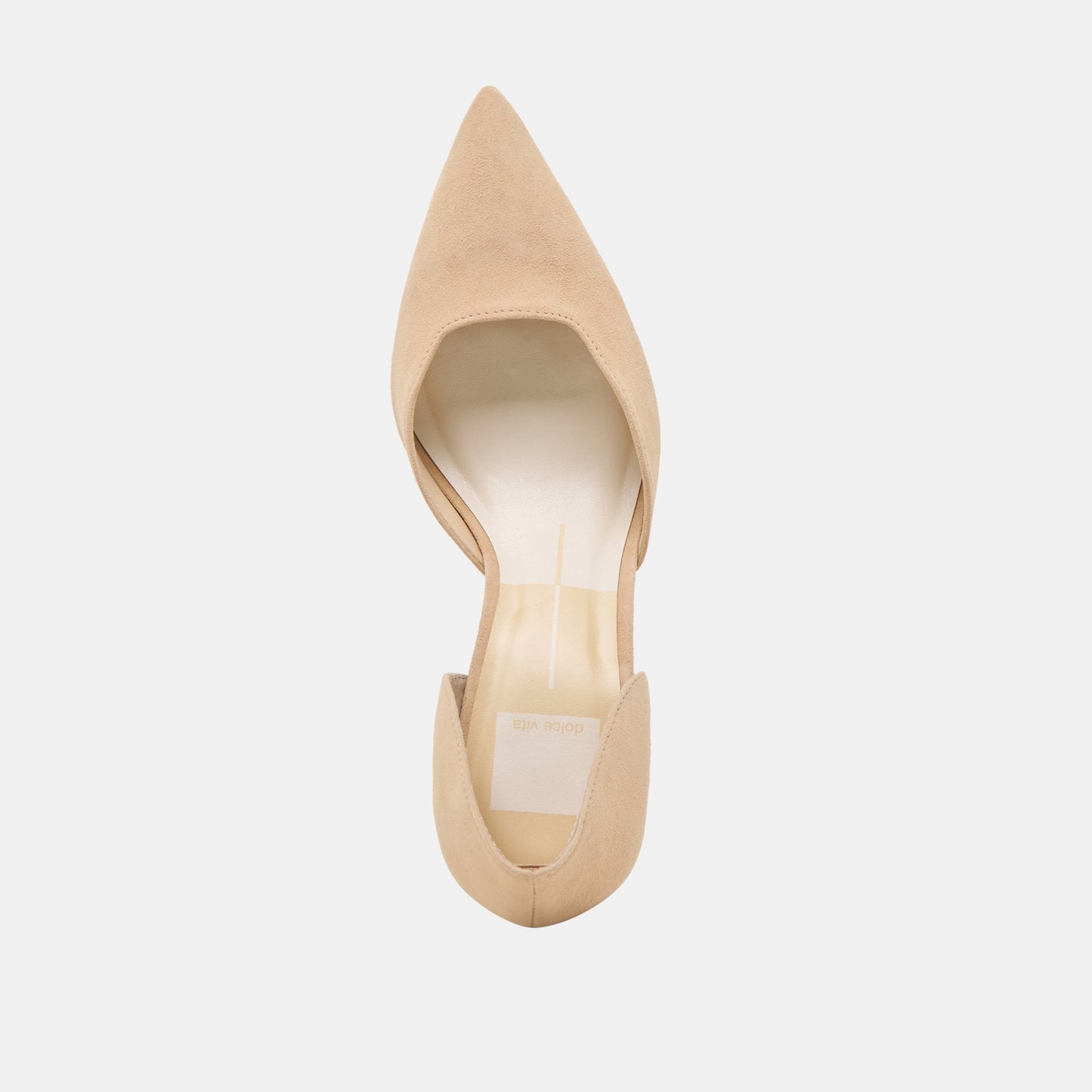 ELOY HEELS TAN SUEDE - Dolce Vita