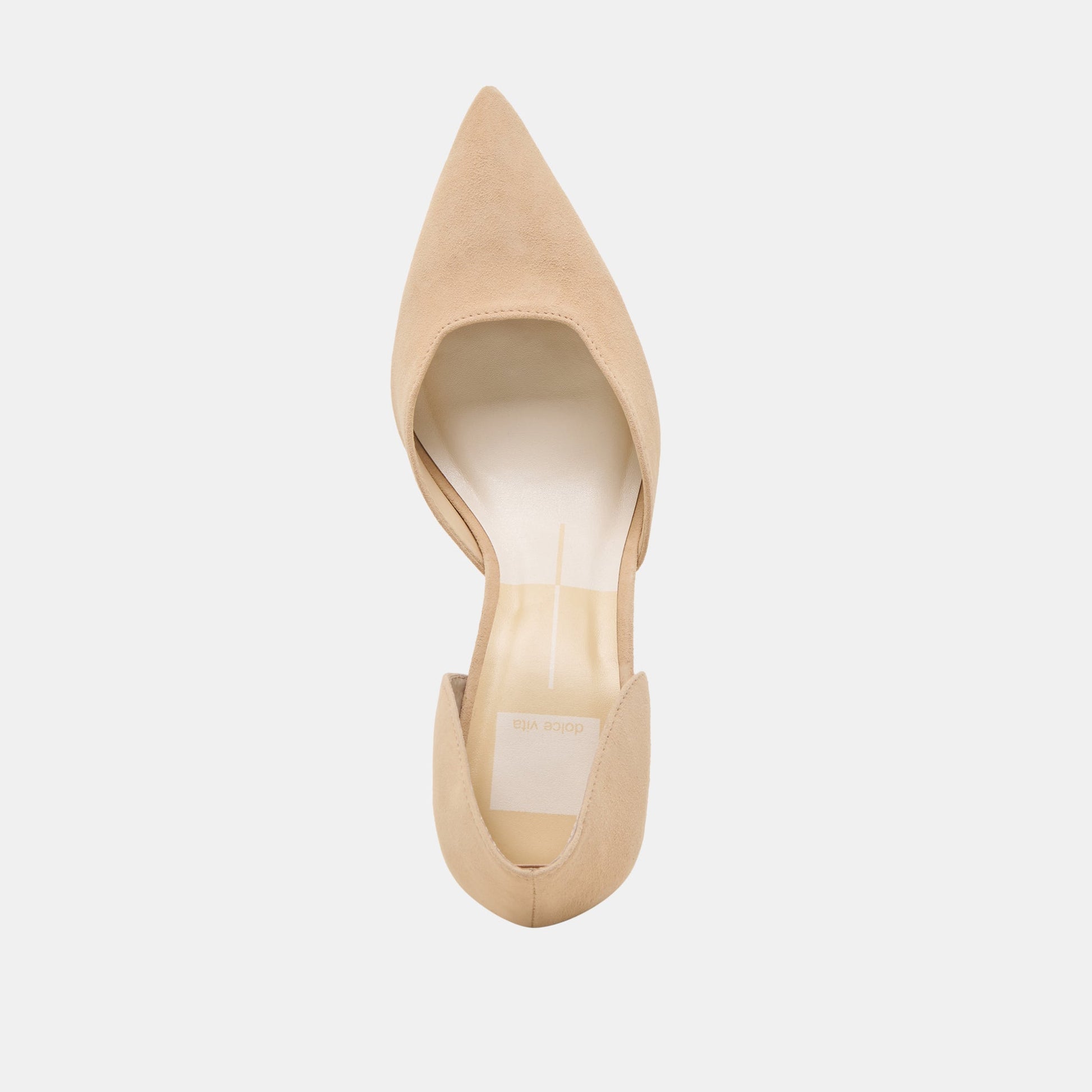 ELOY HEELS TAN SUEDE - Dolce Vita