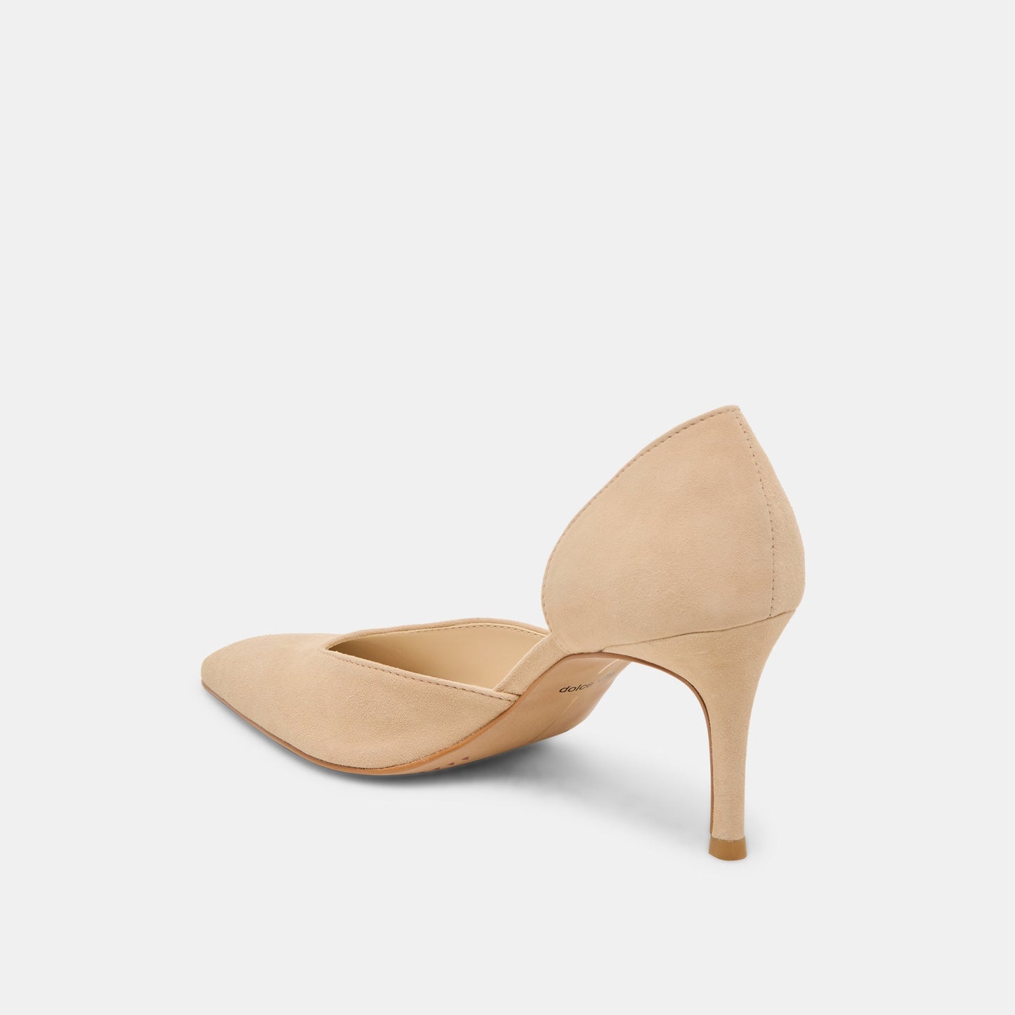 ELOY HEELS TAN SUEDE - Dolce Vita