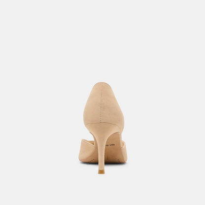 ELOY HEELS TAN SUEDE - Dolce Vita