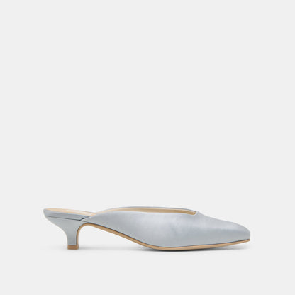 UMARA HEELS LIGHT BLUE SATIN - Dolce Vita