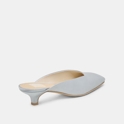 UMARA HEELS LIGHT BLUE SATIN - Dolce Vita