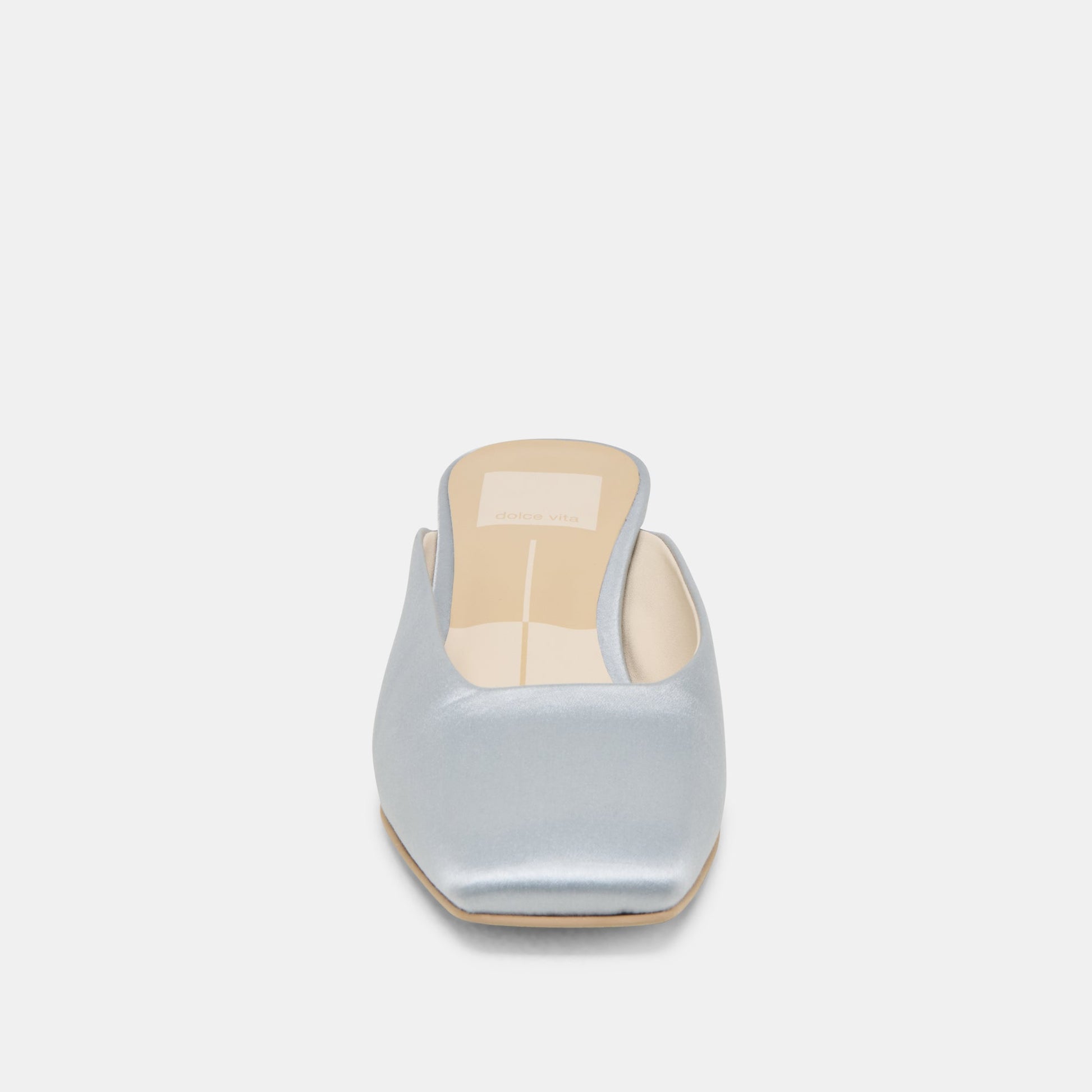 UMARA HEELS LIGHT BLUE SATIN - Dolce Vita