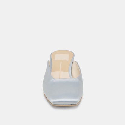 UMARA HEELS LIGHT BLUE SATIN - Dolce Vita