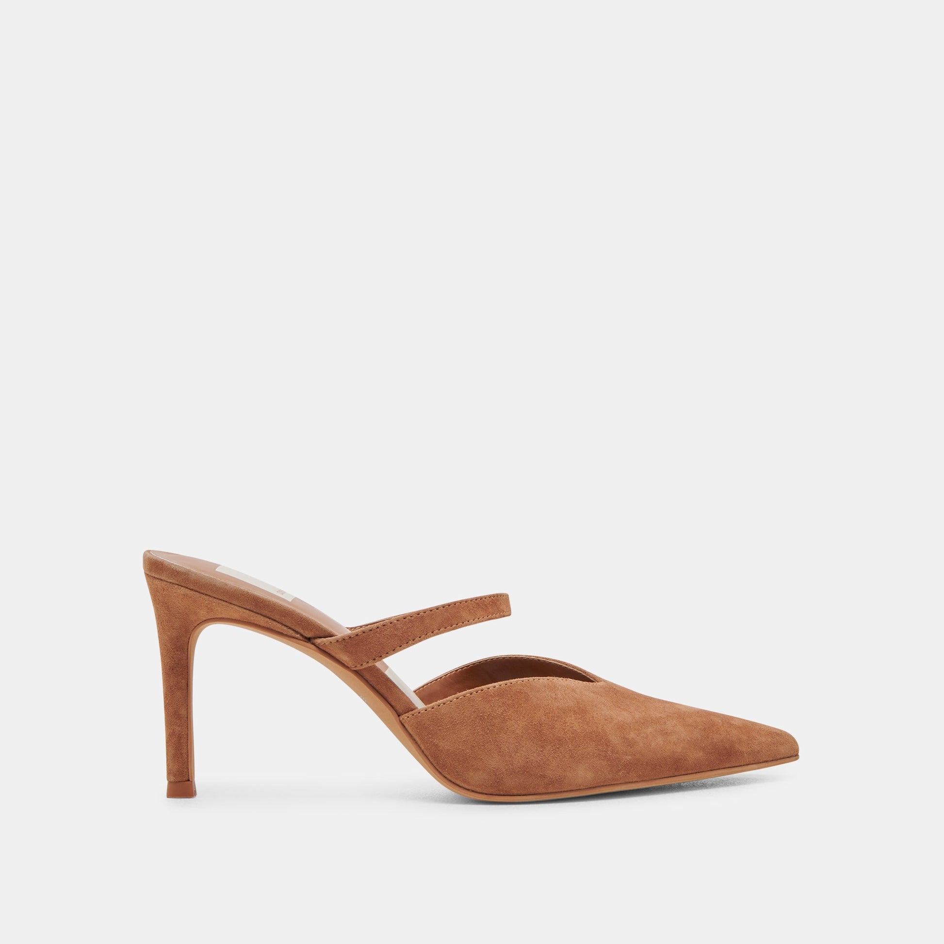 KANIKA HEELS PECAN SUEDE - Dolce Vita